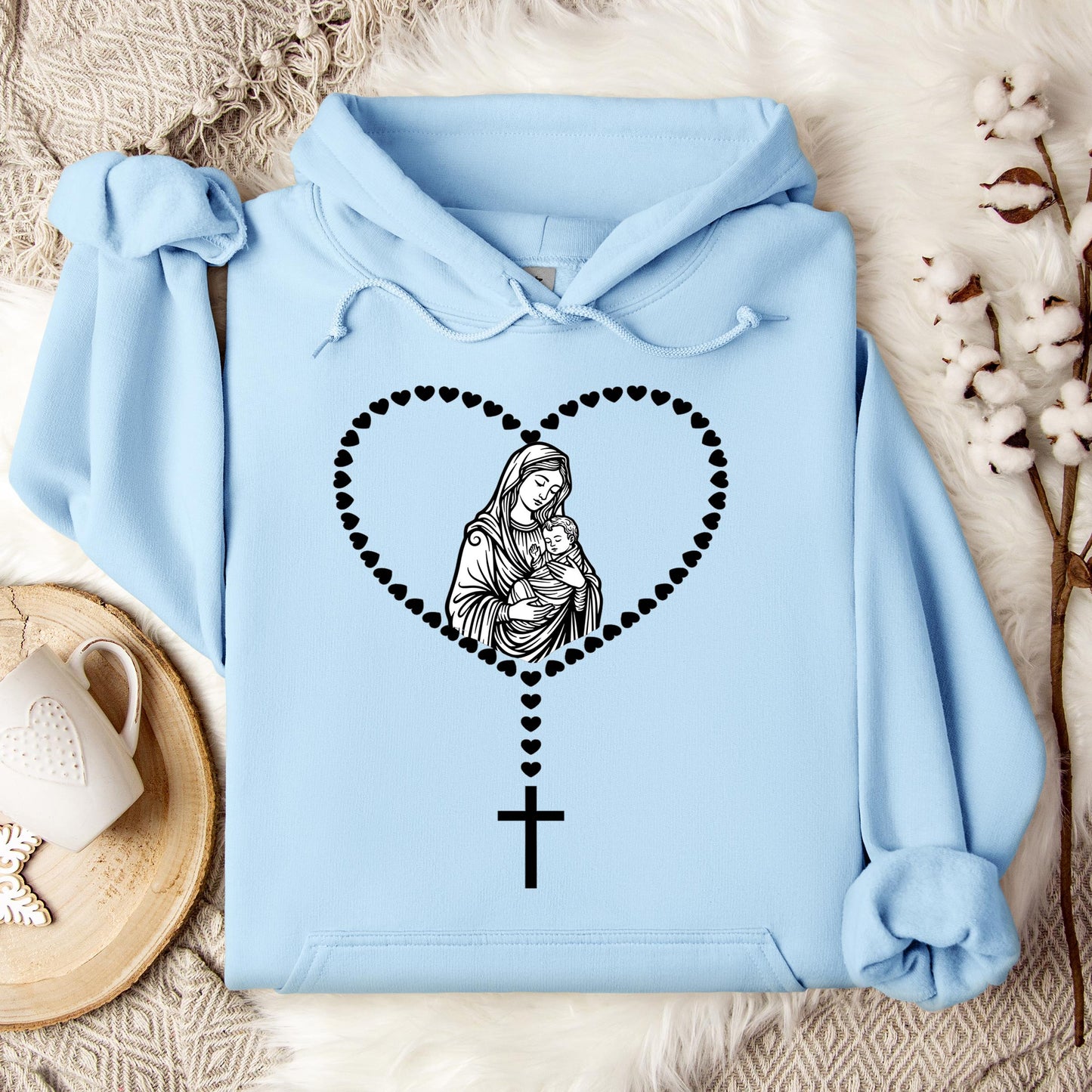The Holy Virgin Mary 41 Hoodie