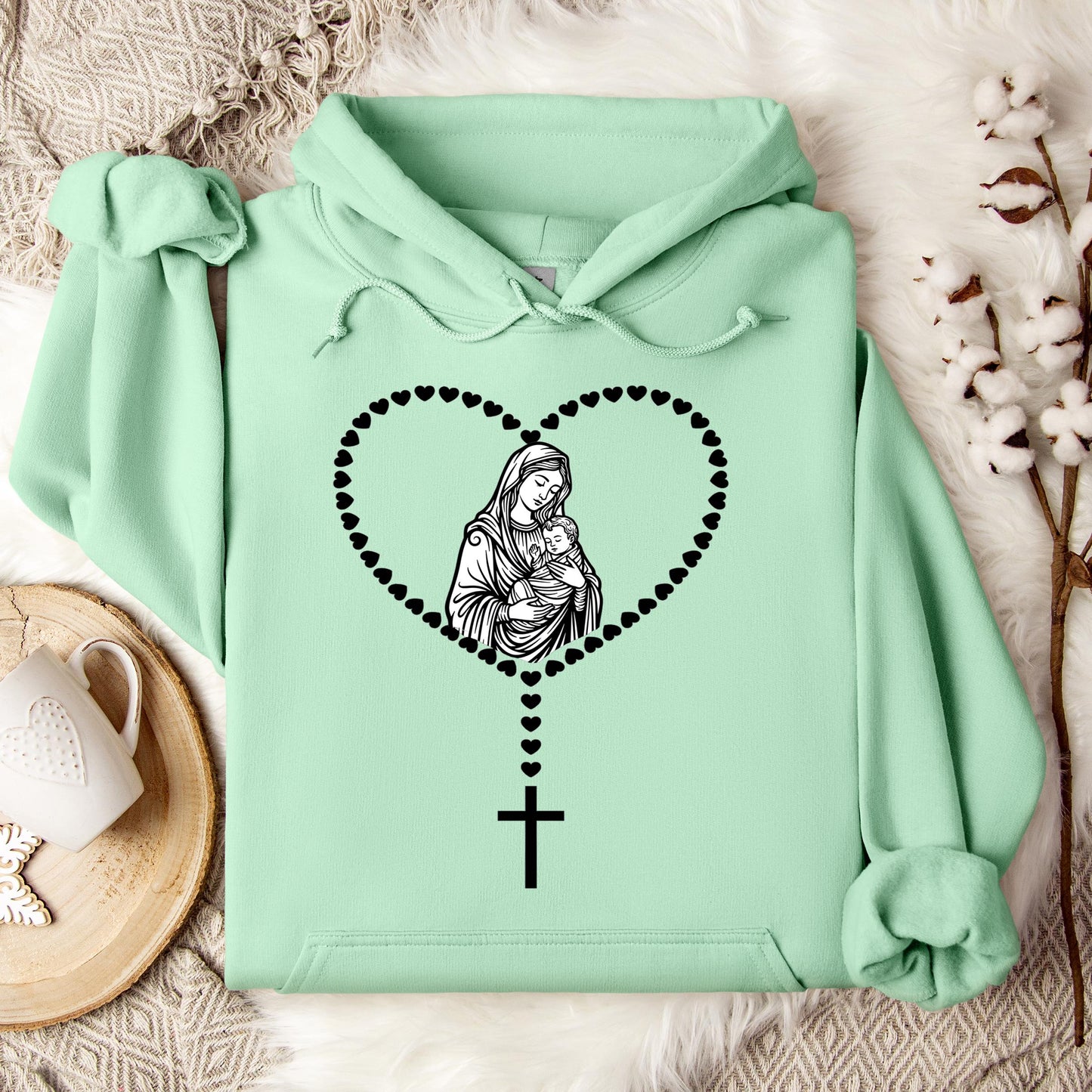 The Holy Virgin Mary 41 Hoodie