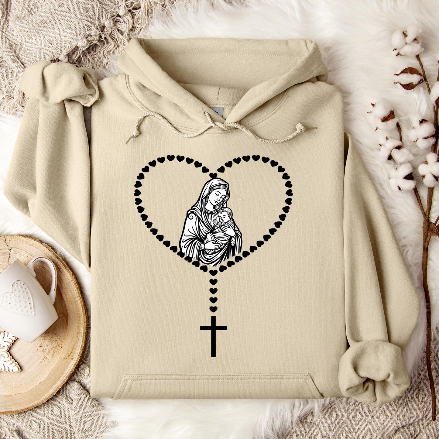 The Holy Virgin Mary 41 Hoodie