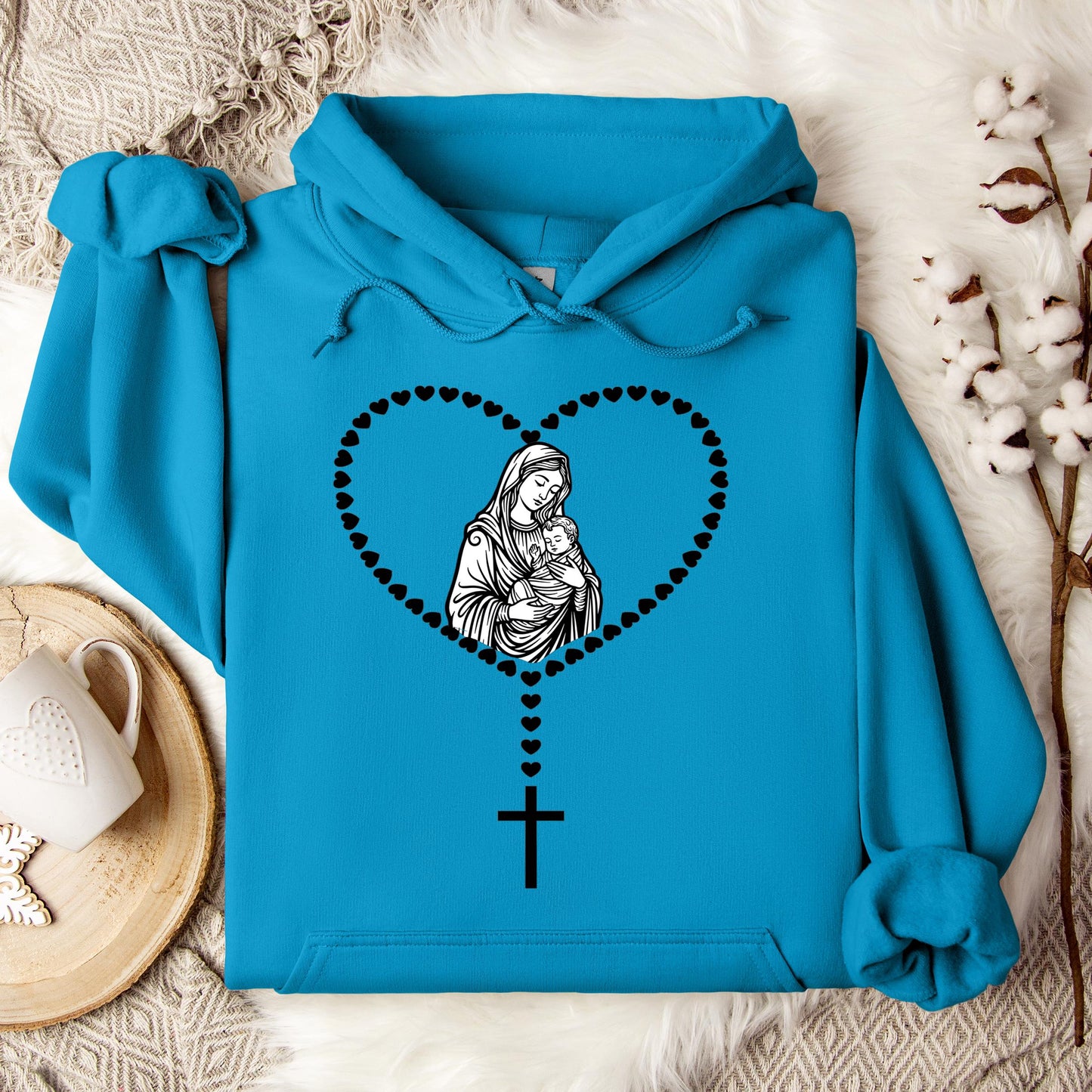 The Holy Virgin Mary 41 Hoodie