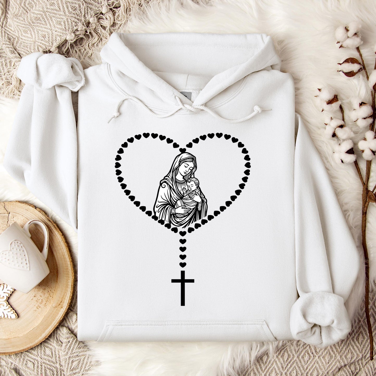 The Holy Virgin Mary 41 Hoodie