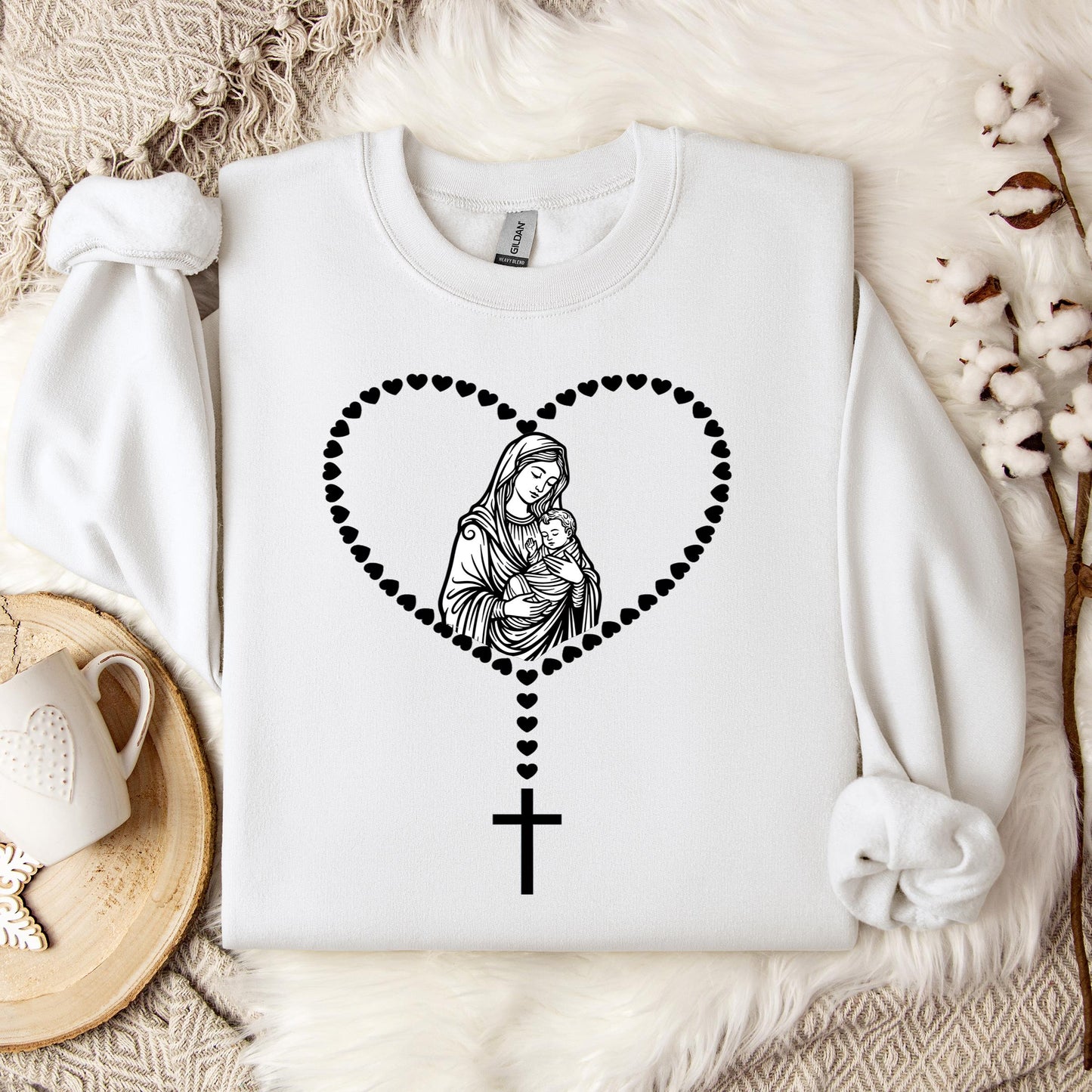 The Holy Virgin Mary 41 Sweatshirt