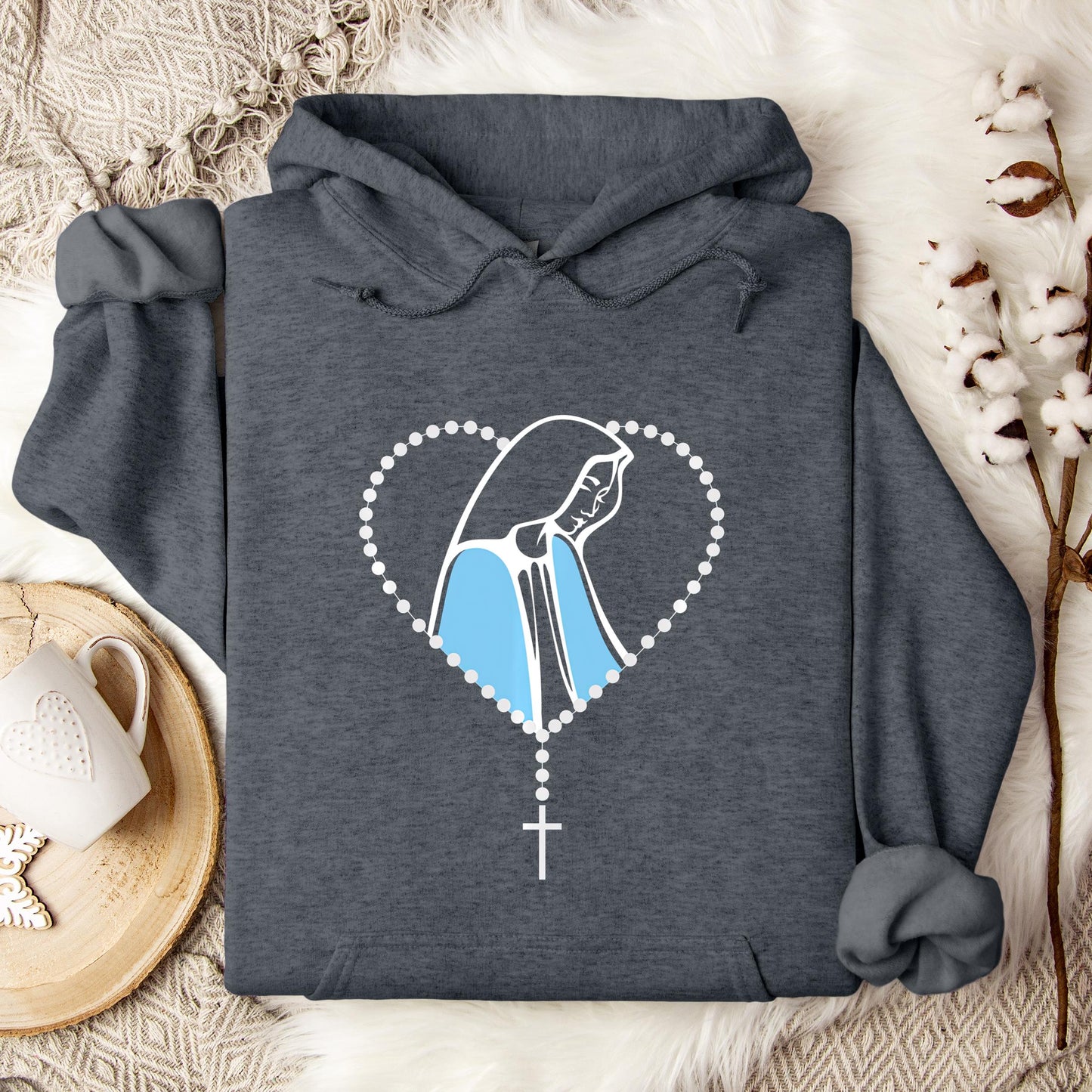 The Holy Virgin Mary 42 Hoodie