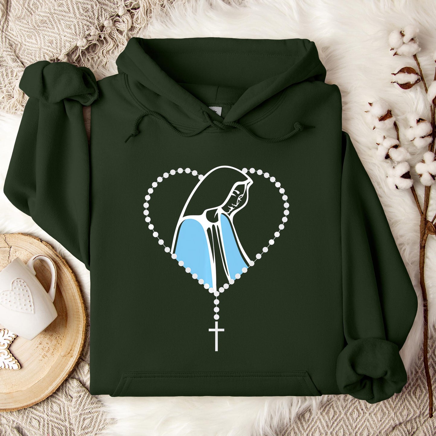 The Holy Virgin Mary 42 Hoodie