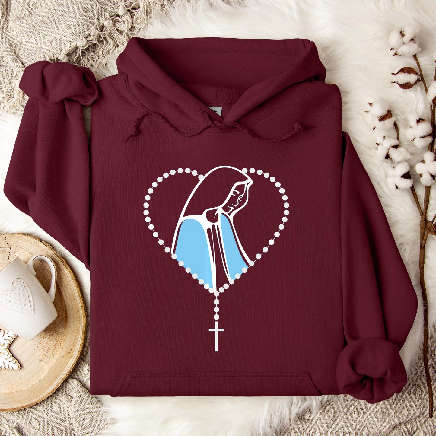 The Holy Virgin Mary 42 Hoodie