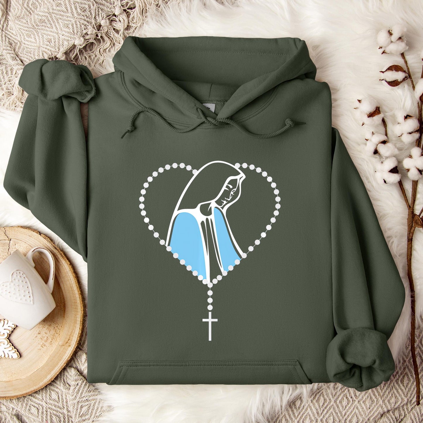 The Holy Virgin Mary 42 Hoodie