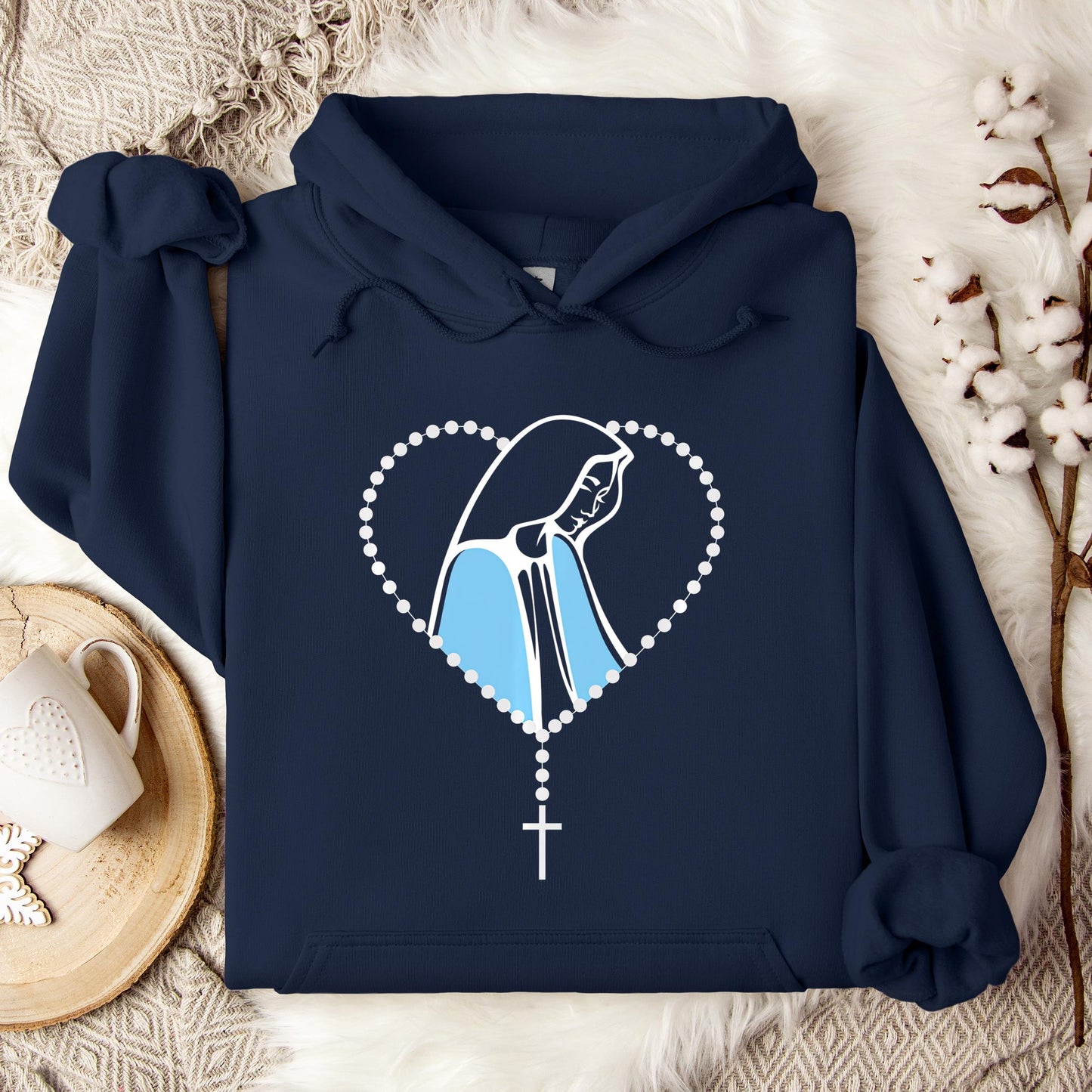 The Holy Virgin Mary 42 Hoodie