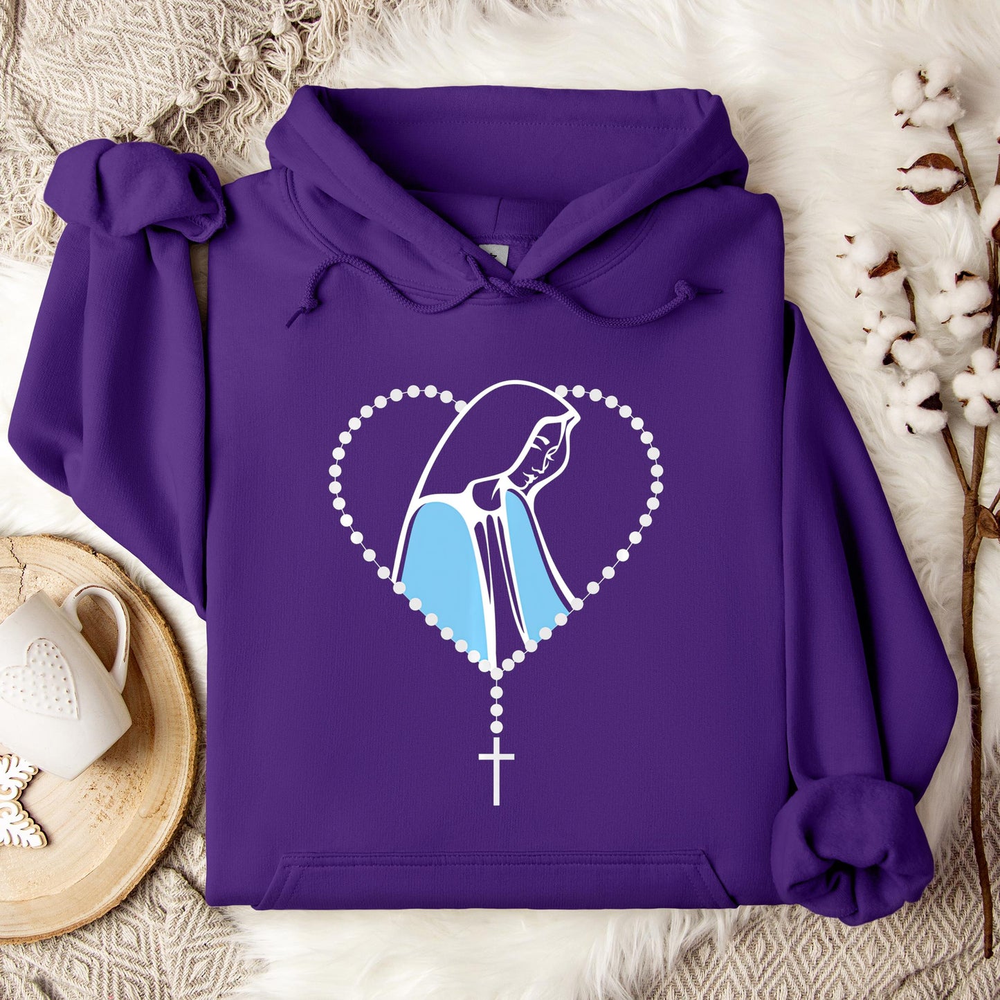 The Holy Virgin Mary 42 Hoodie