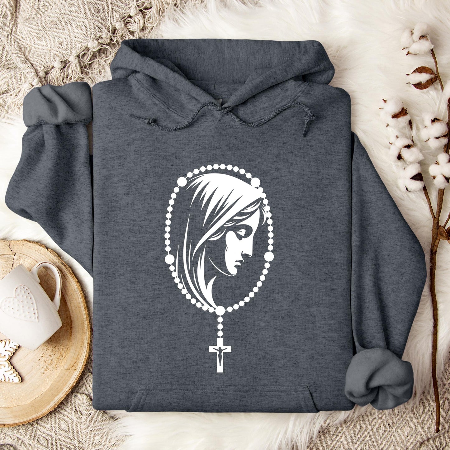 The Holy Virgin Mary 43 Hoodie