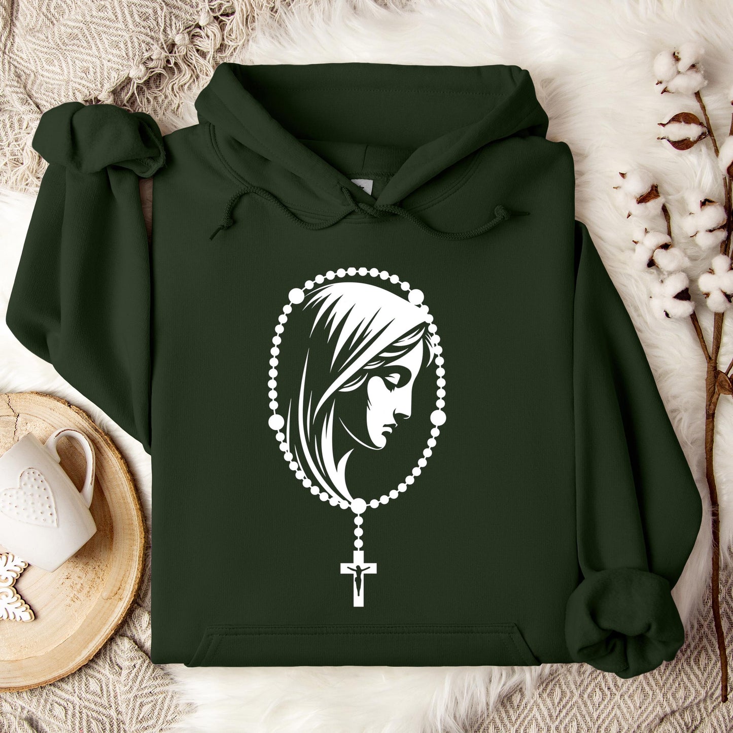 The Holy Virgin Mary 43 Hoodie