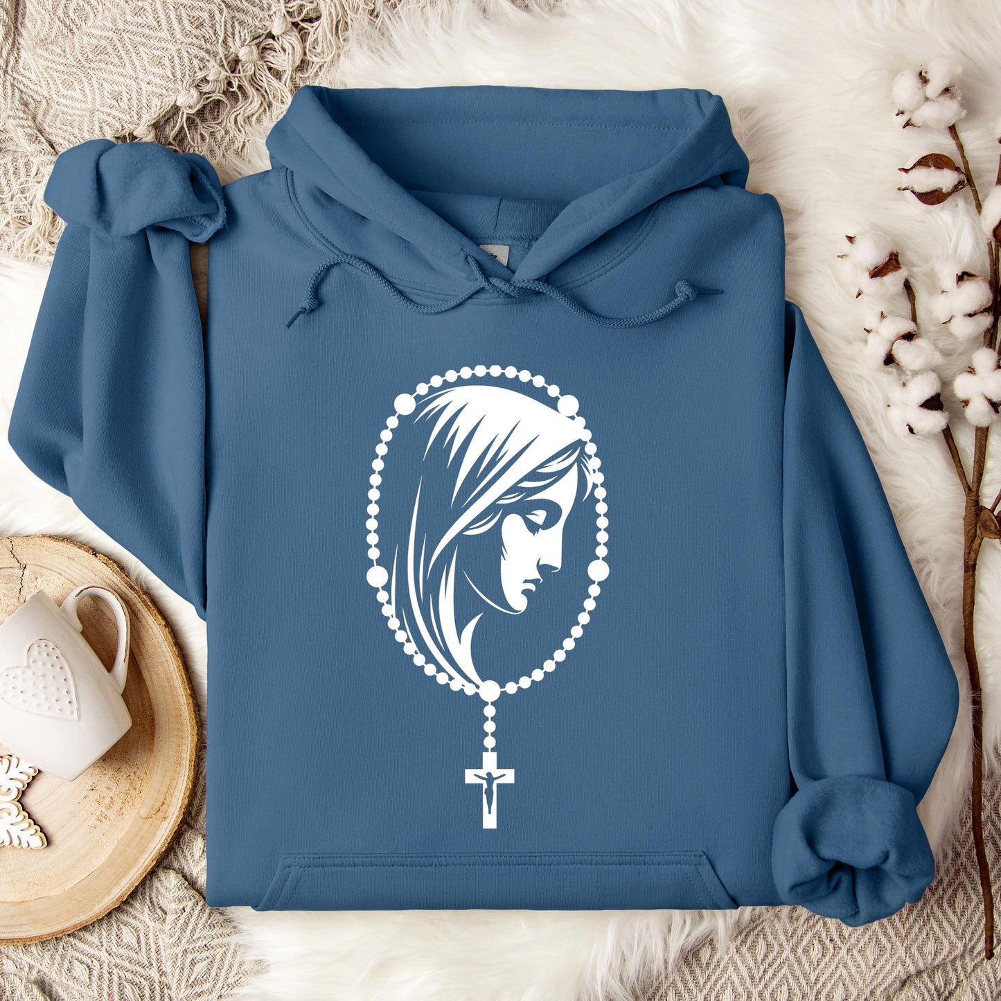 The Holy Virgin Mary 43 Hoodie