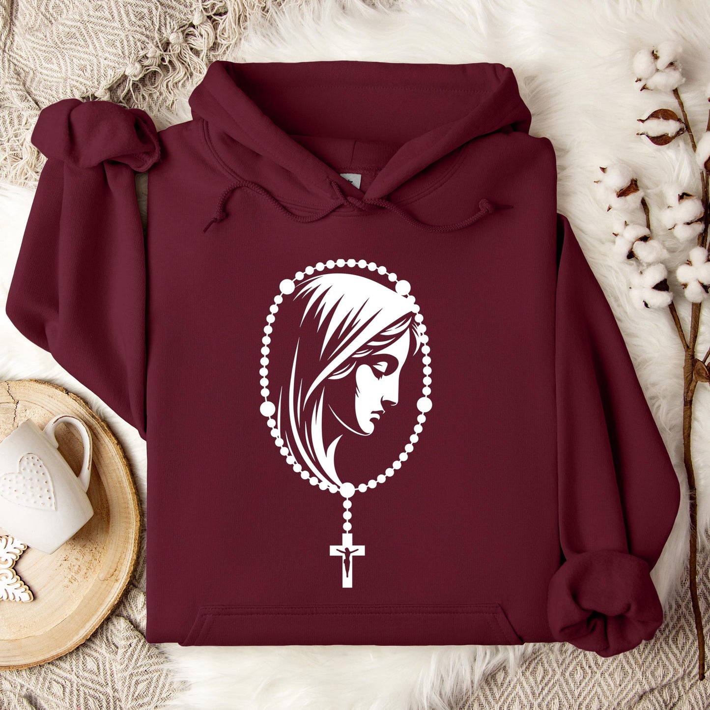 The Holy Virgin Mary 43 Hoodie
