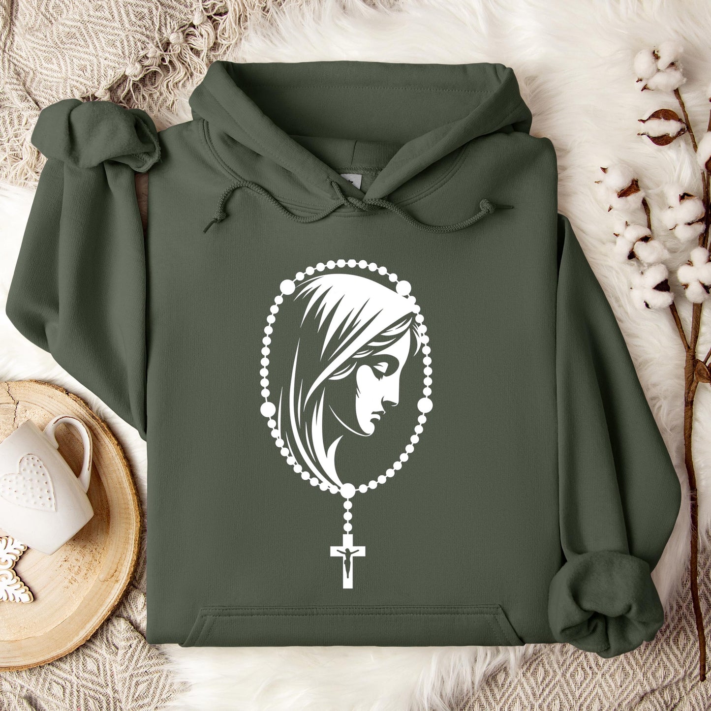 The Holy Virgin Mary 43 Hoodie