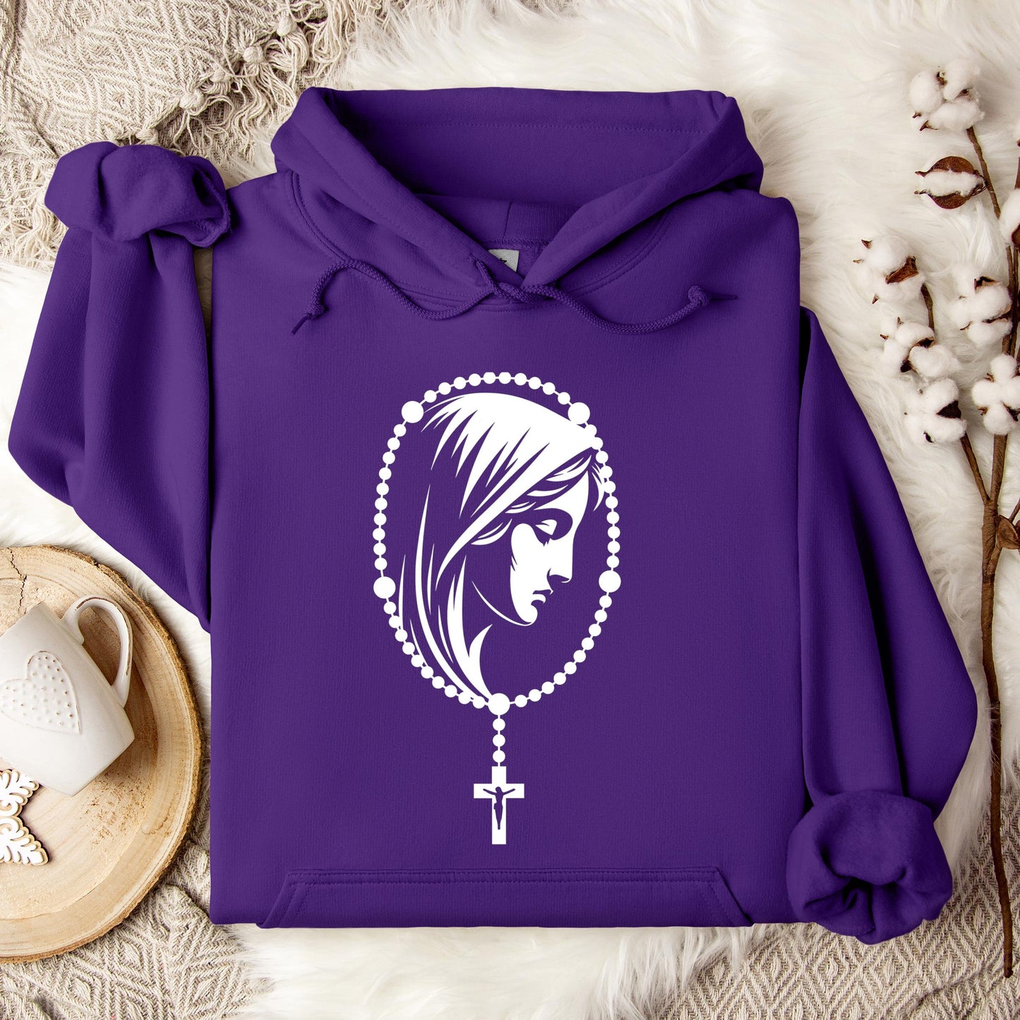 The Holy Virgin Mary 43 Hoodie