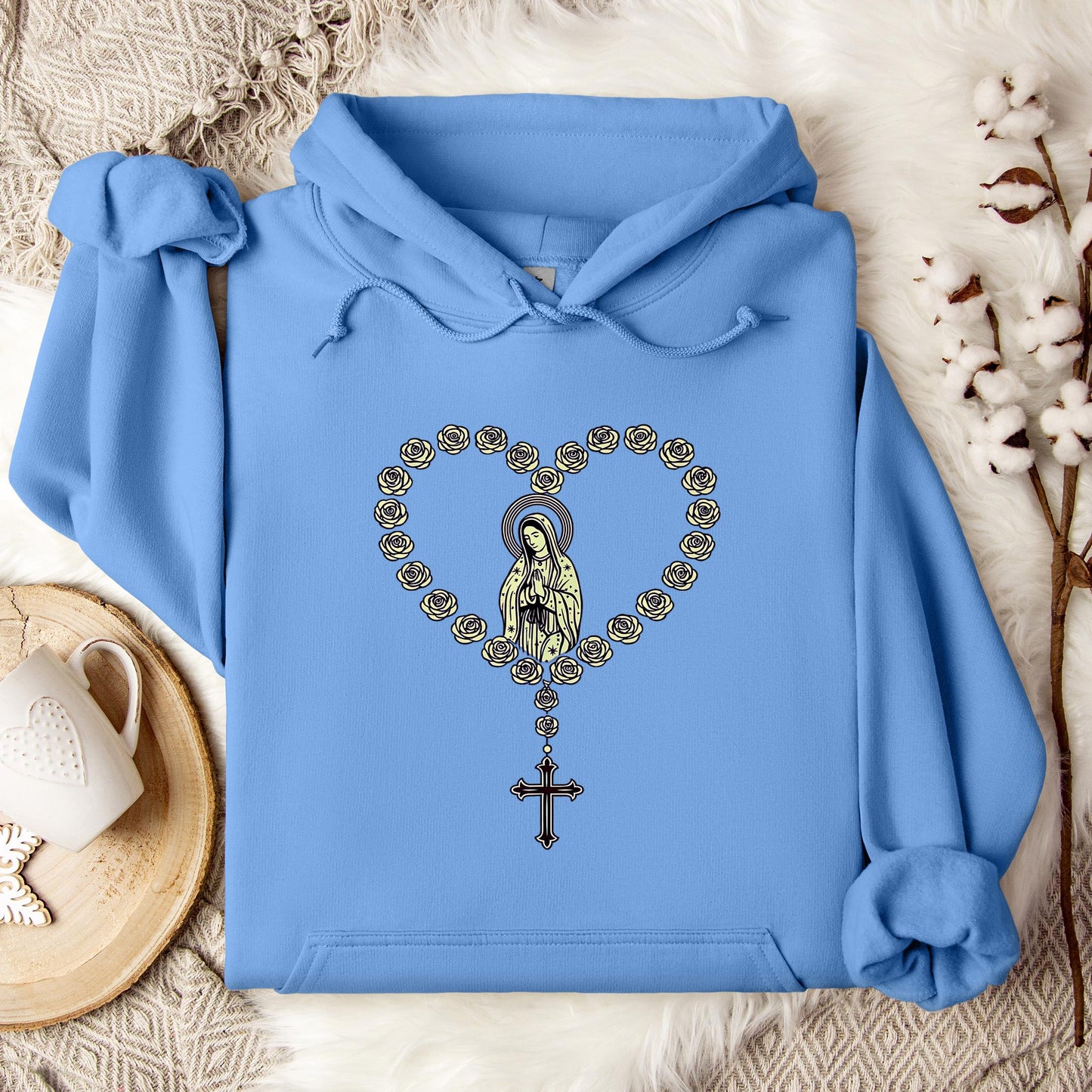 The Holy Virgin Mary 44 Hoodie
