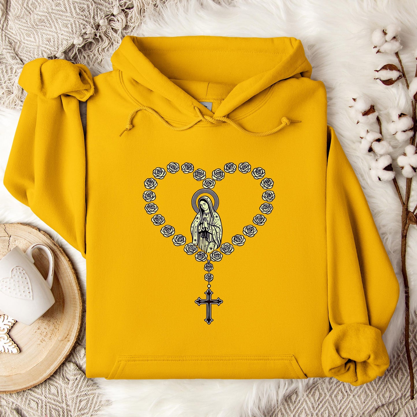 The Holy Virgin Mary 44 Hoodie