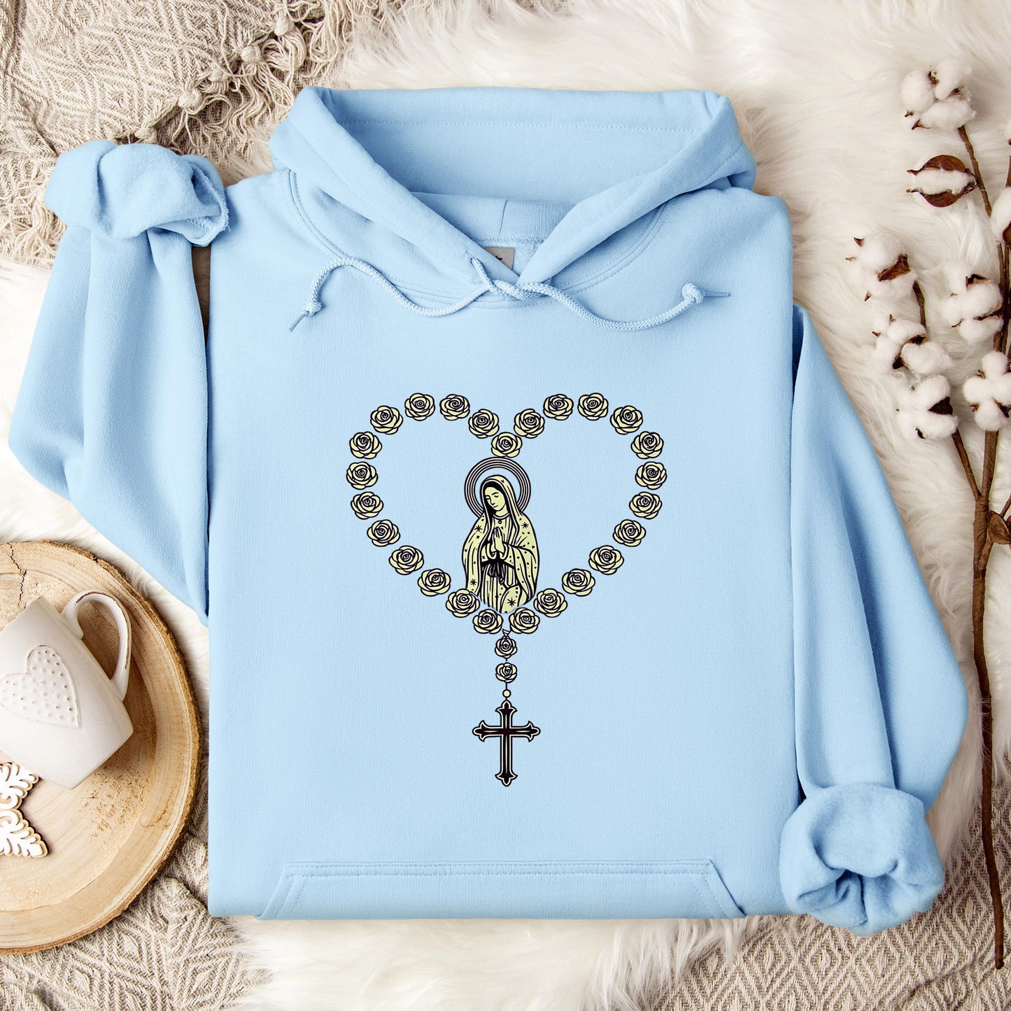 The Holy Virgin Mary 44 Hoodie