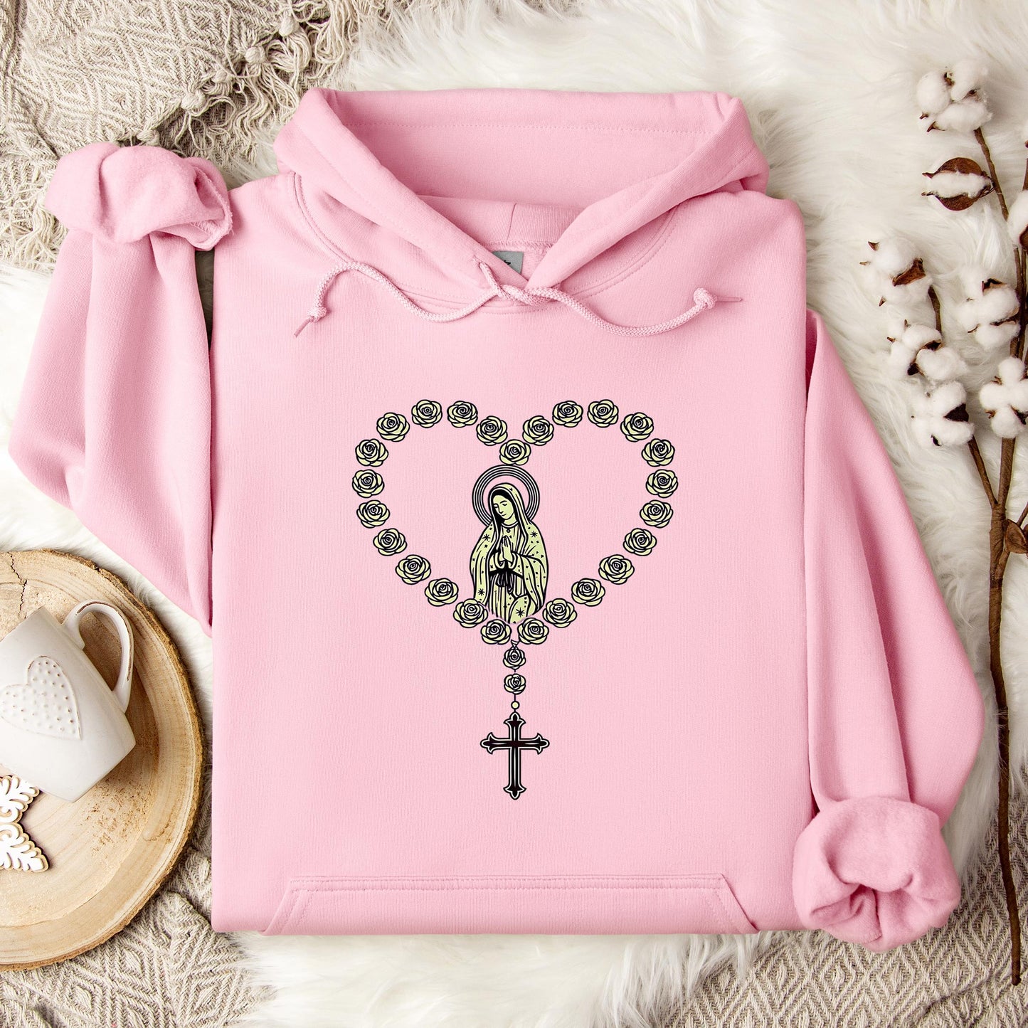 The Holy Virgin Mary 44 Hoodie