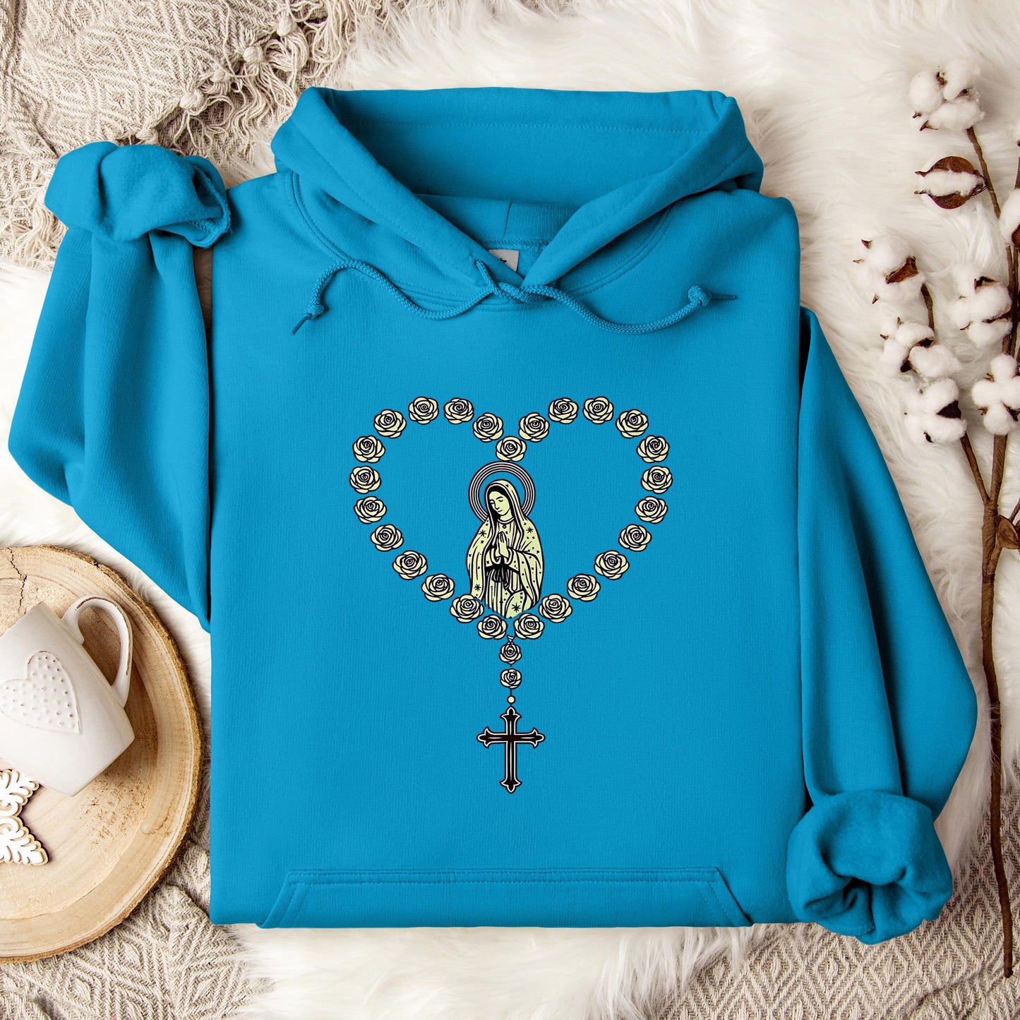 The Holy Virgin Mary 44 Hoodie