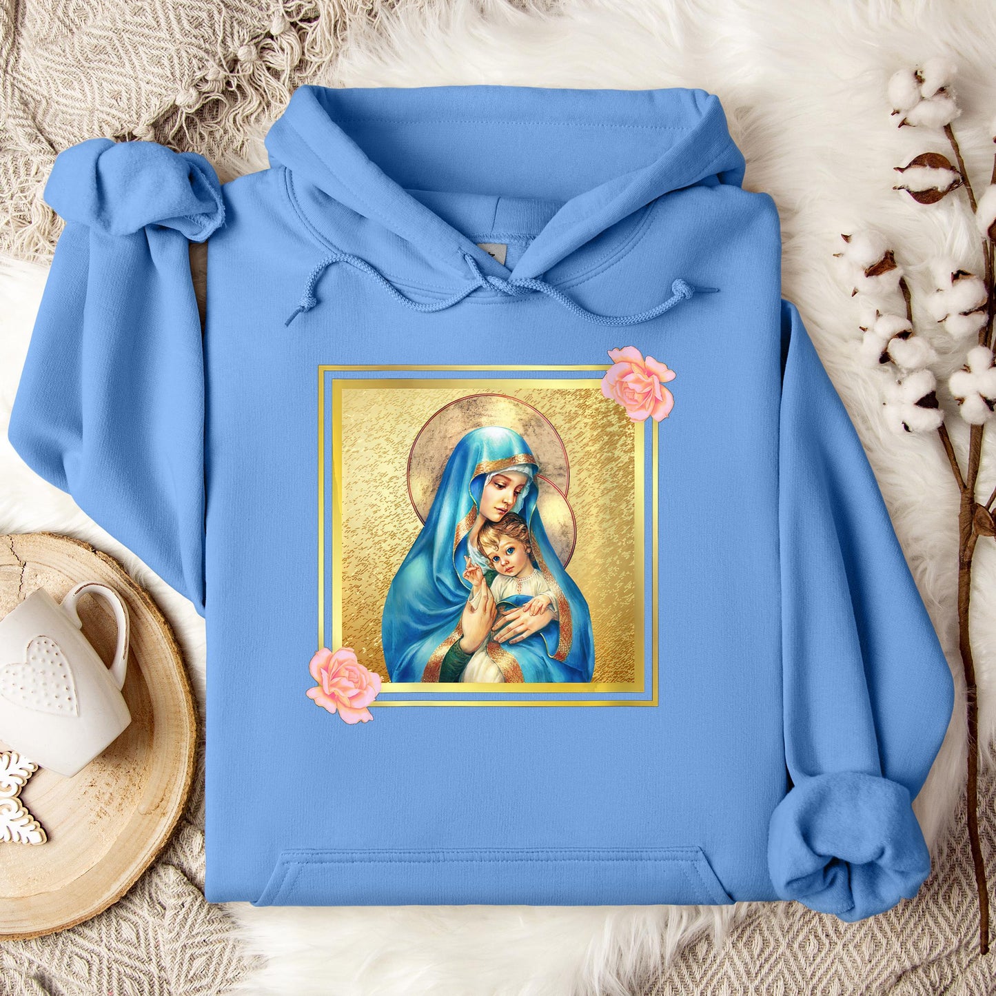 The Holy Virgin Mary 46 Hoodie