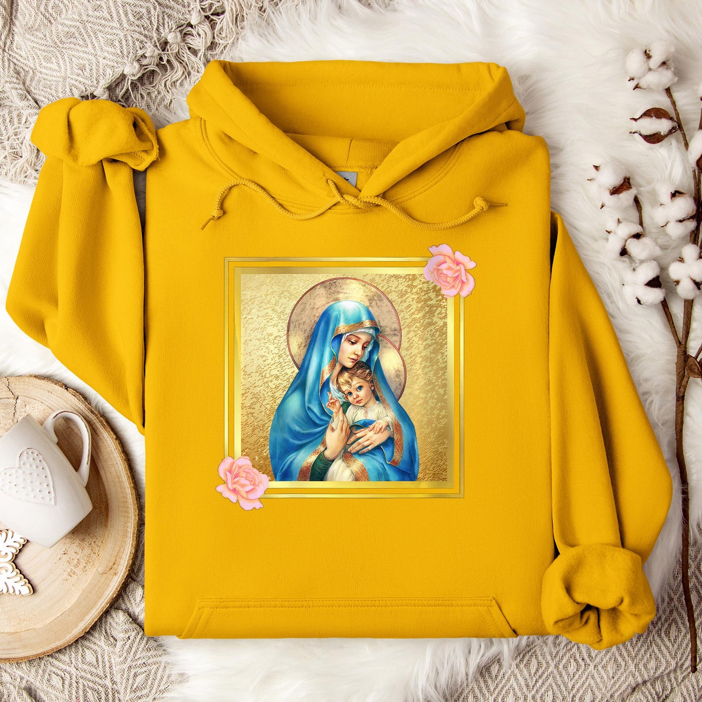 The Holy Virgin Mary 46 Hoodie