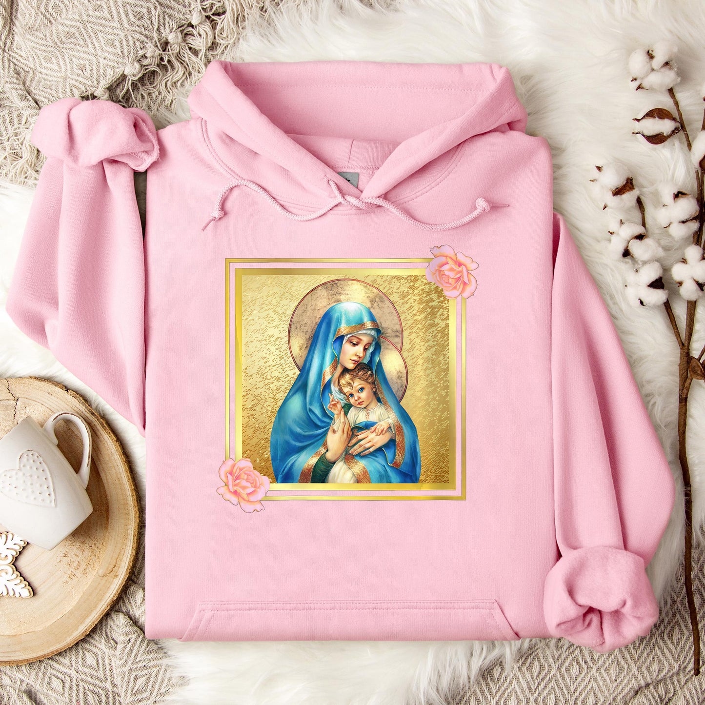 The Holy Virgin Mary 46 Hoodie