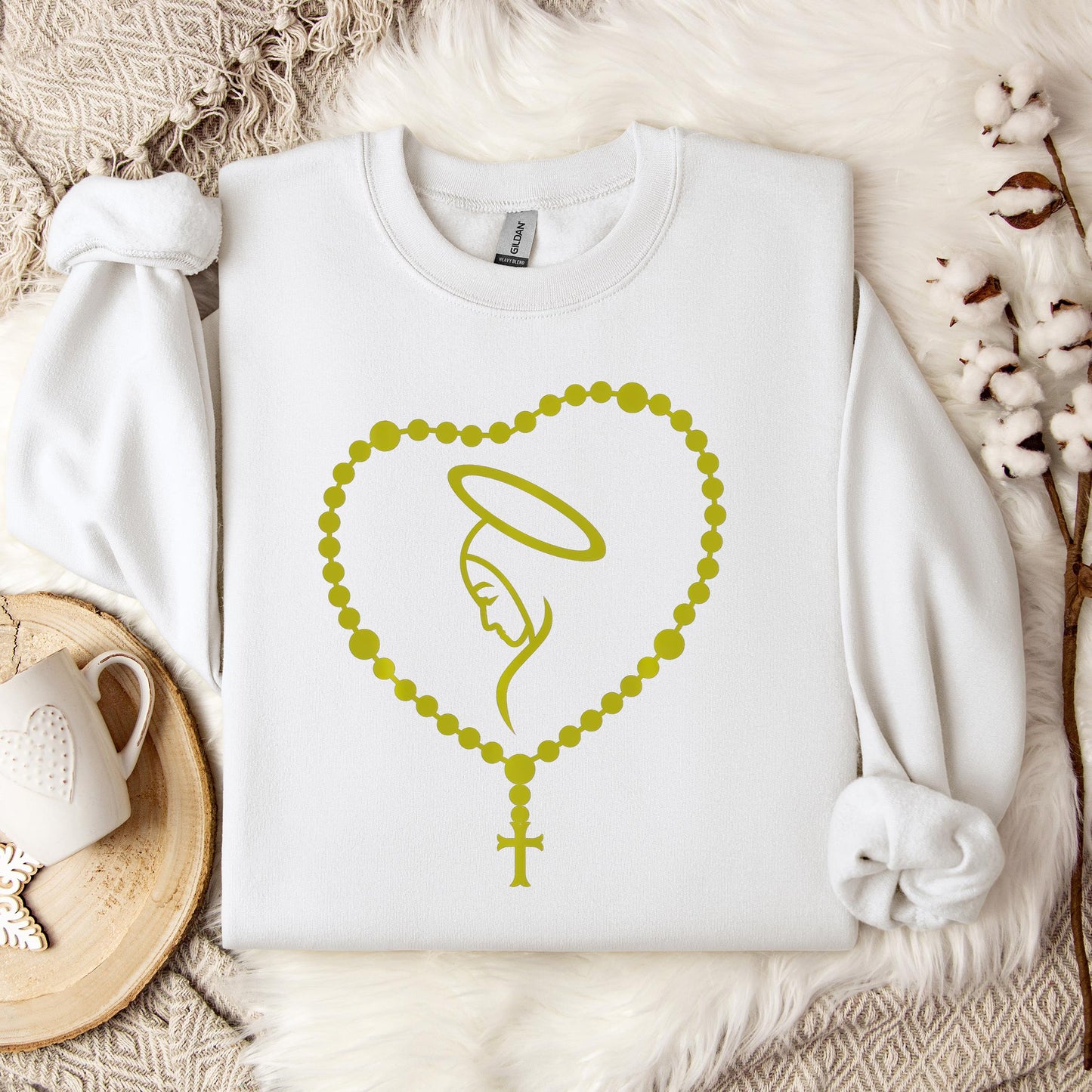 The Holy Virgin Mary 47 Sweatshirt