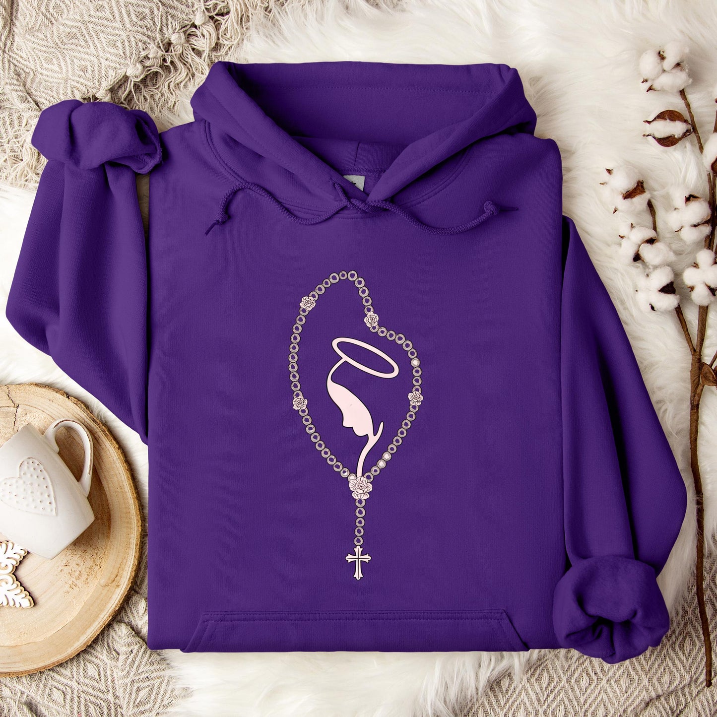 The Holy Virgin Mary 48 Hoodie