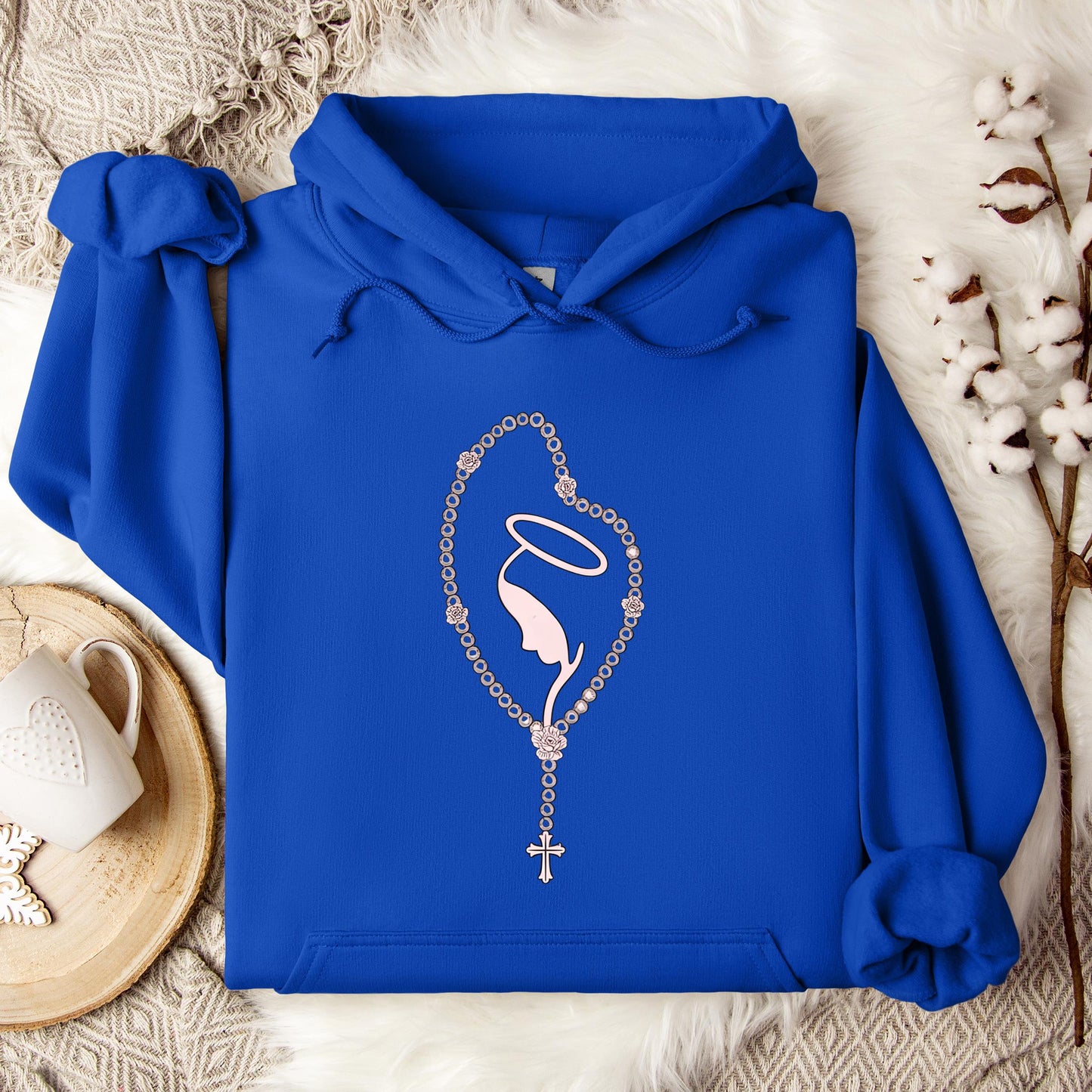 The Holy Virgin Mary 48 Hoodie