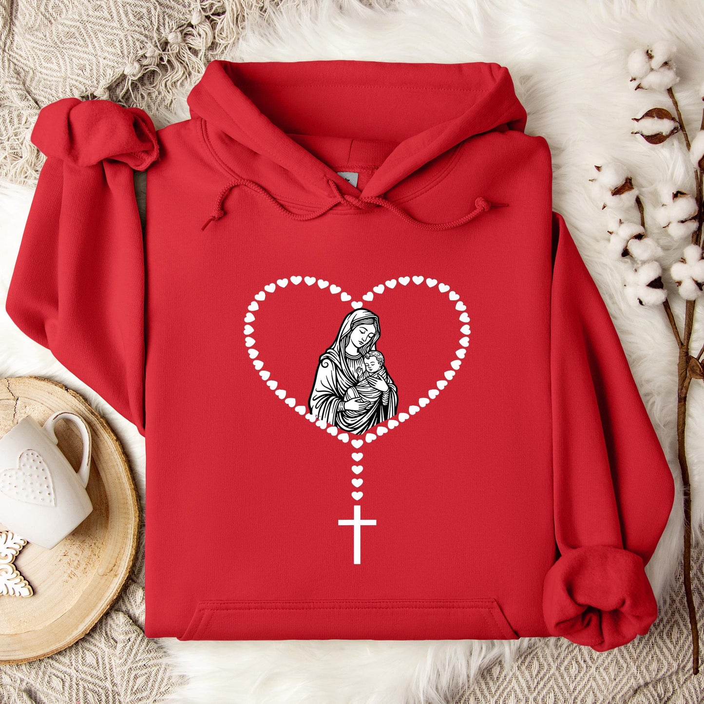 The Holy Virgin Mary 49 Hoodie