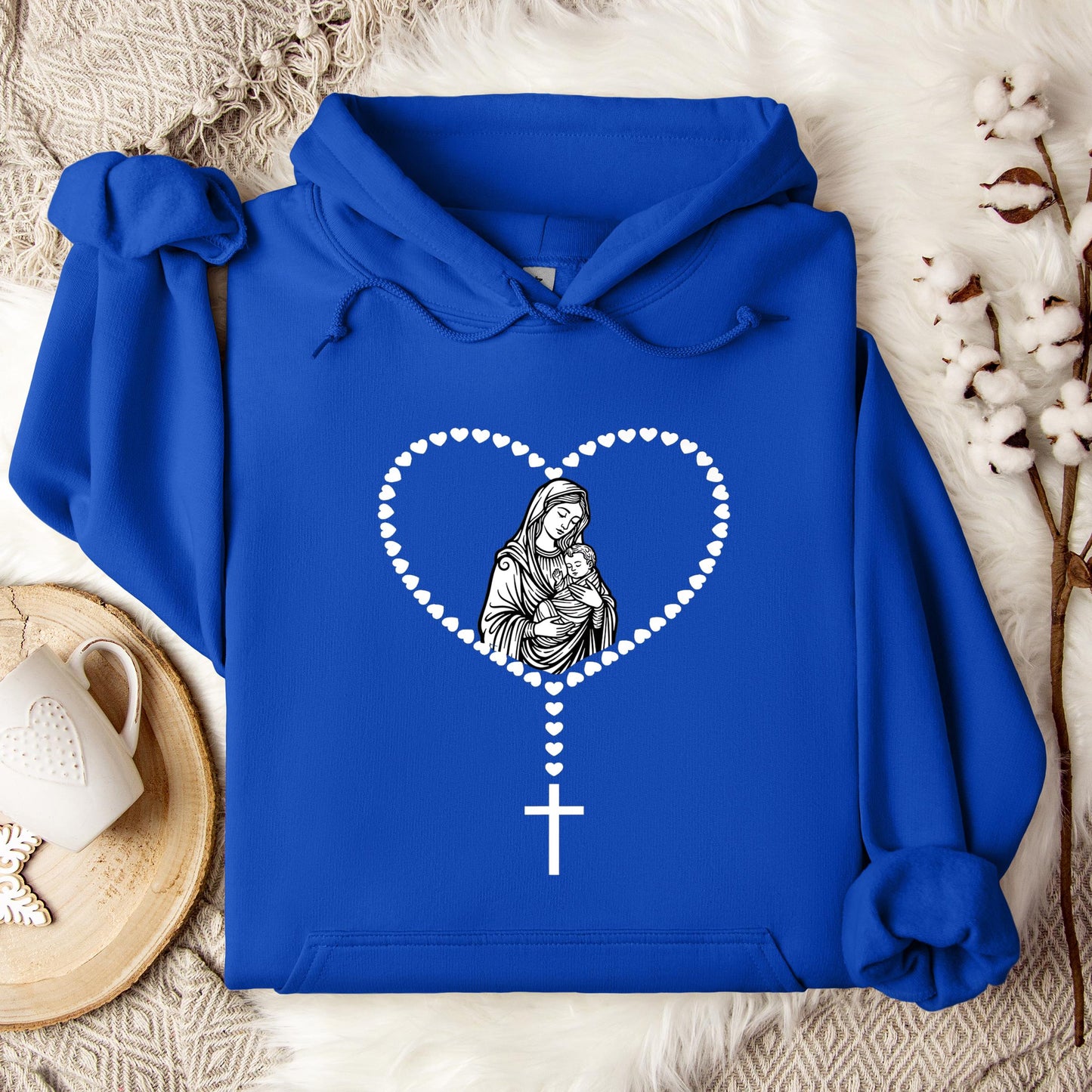 The Holy Virgin Mary 49 Hoodie