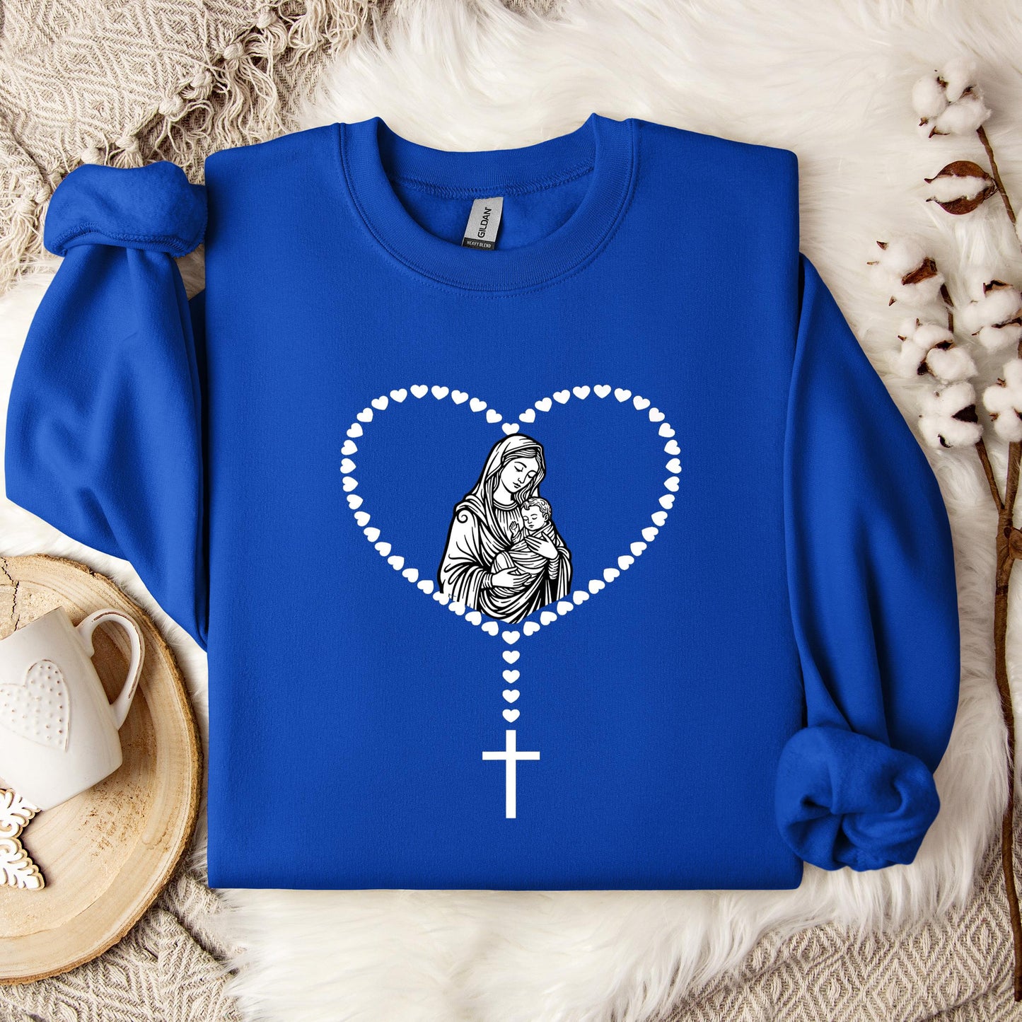 The Holy Virgin Mary 49 Sweatshirt