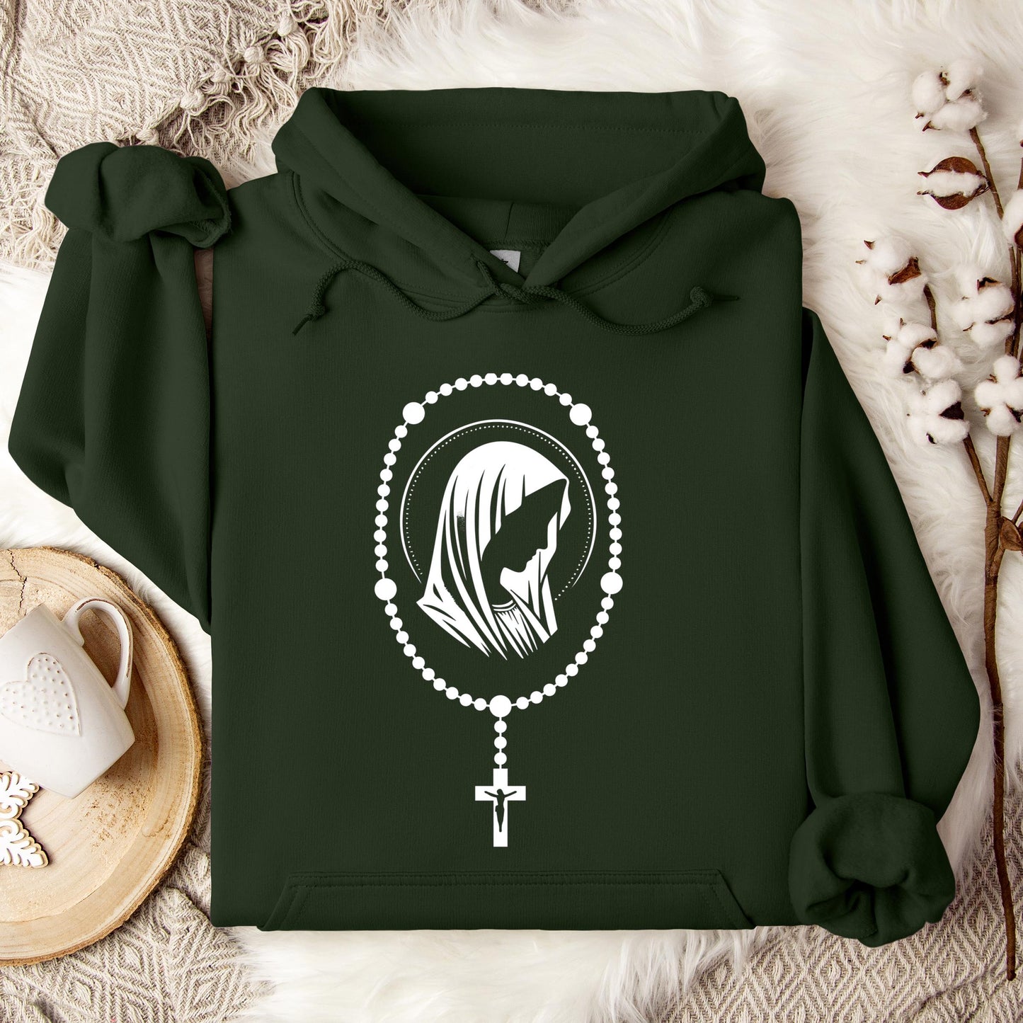 The Holy Virgin Mary 50 Hoodie