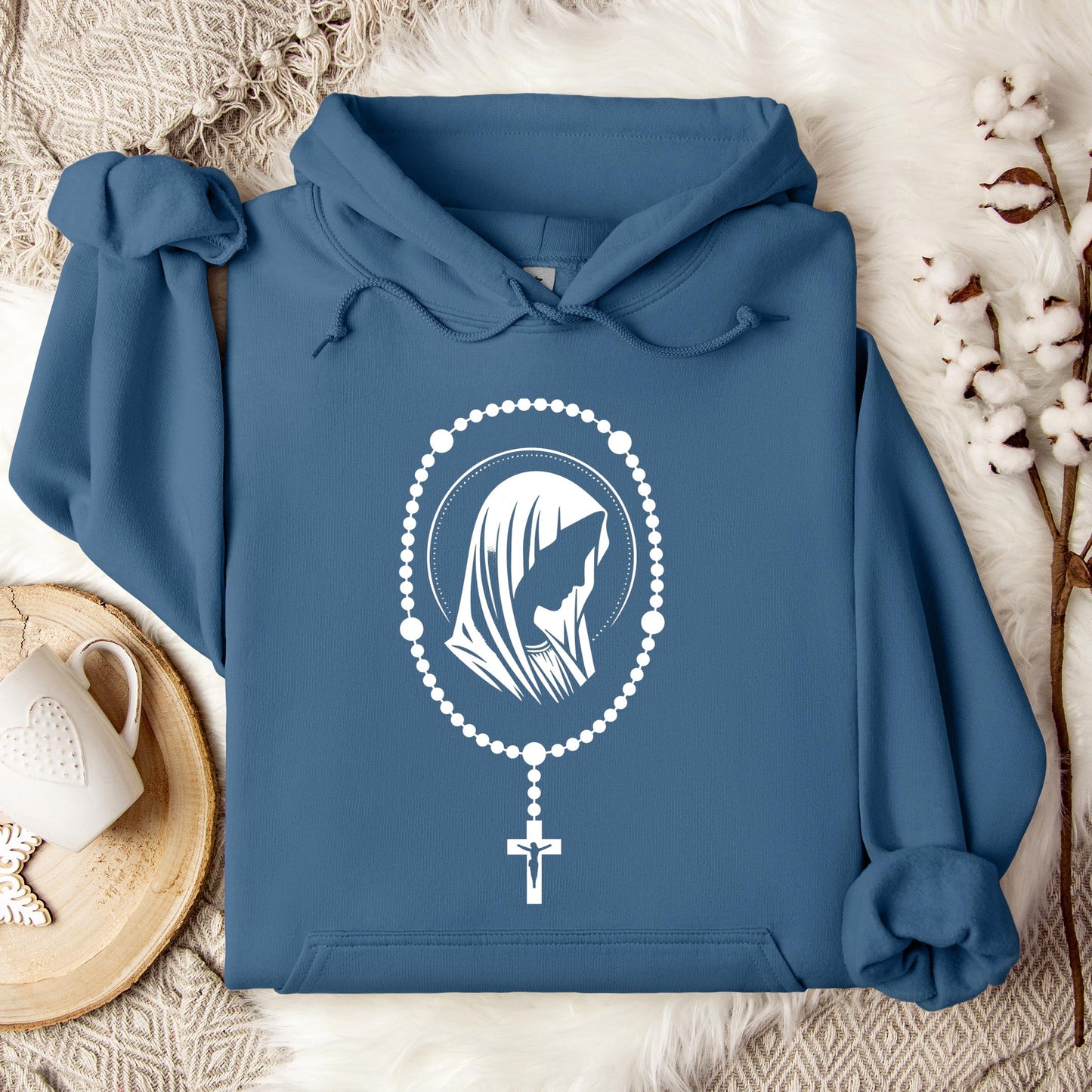 The Holy Virgin Mary 50 Hoodie
