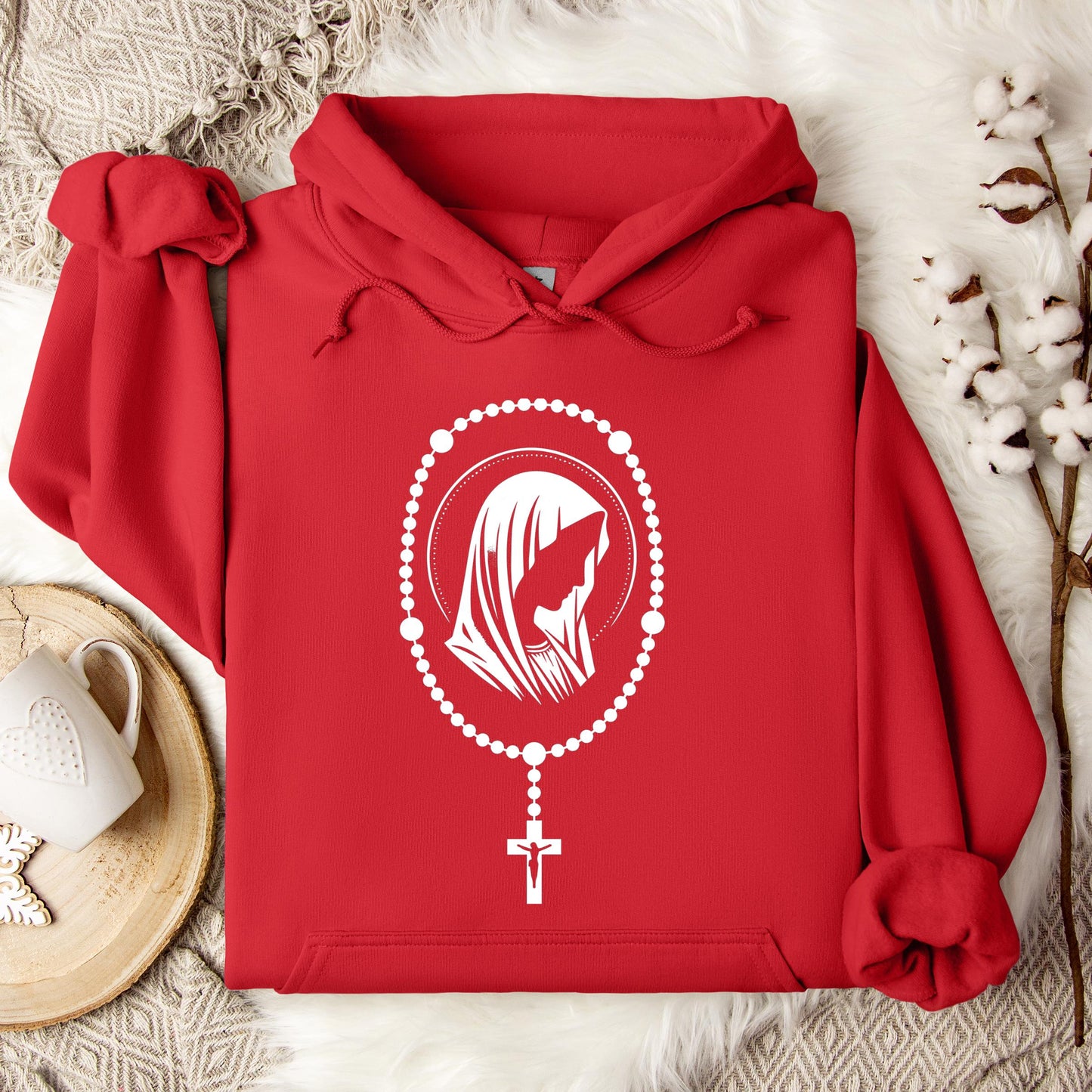 The Holy Virgin Mary 50 Hoodie