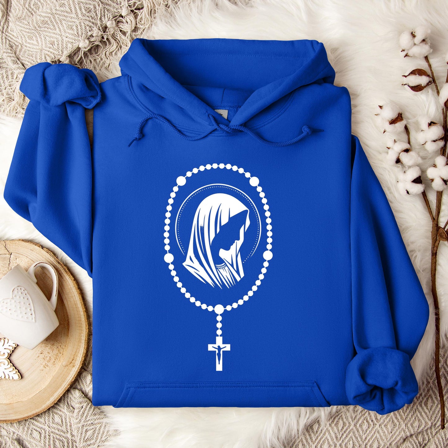 The Holy Virgin Mary 50 Hoodie