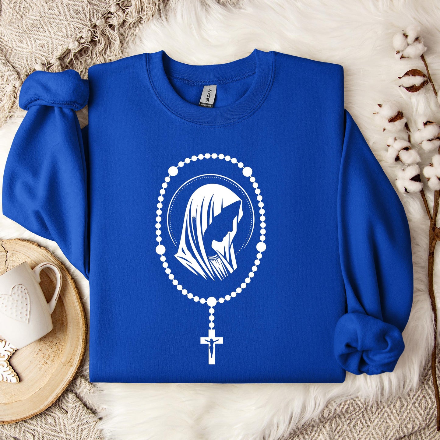 The Holy Virgin Mary 50 Sweatshirt