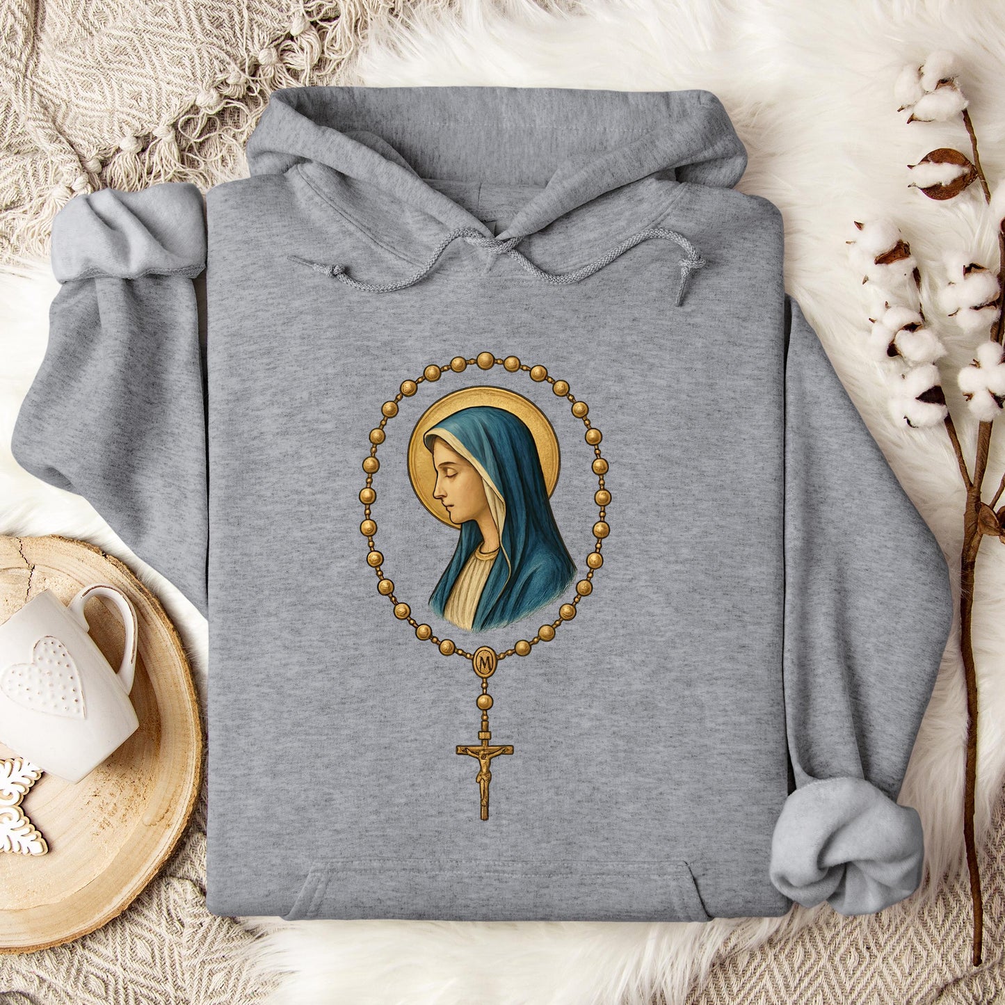 The Holy Virgin Mary 51 Hoodie