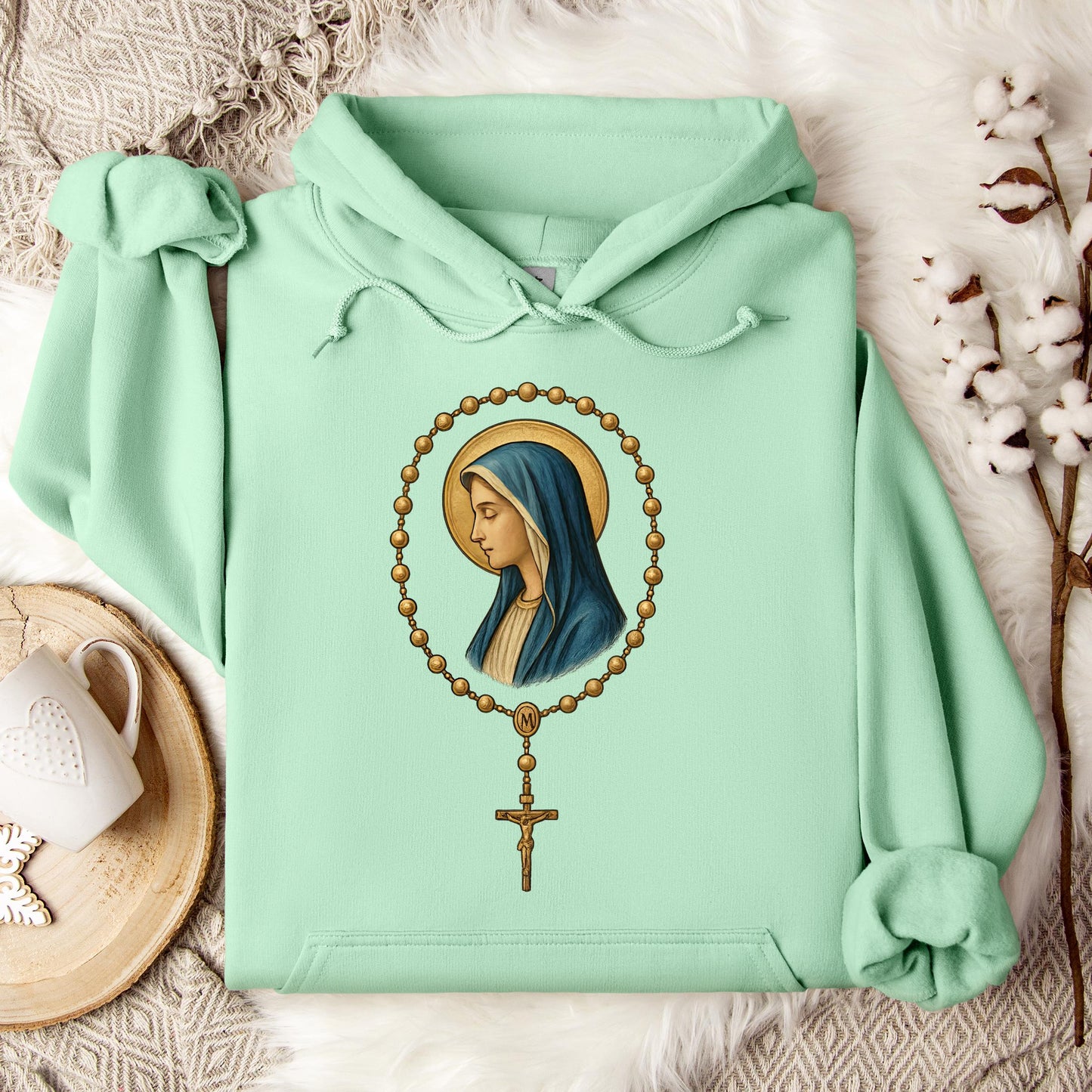 The Holy Virgin Mary 51 Hoodie