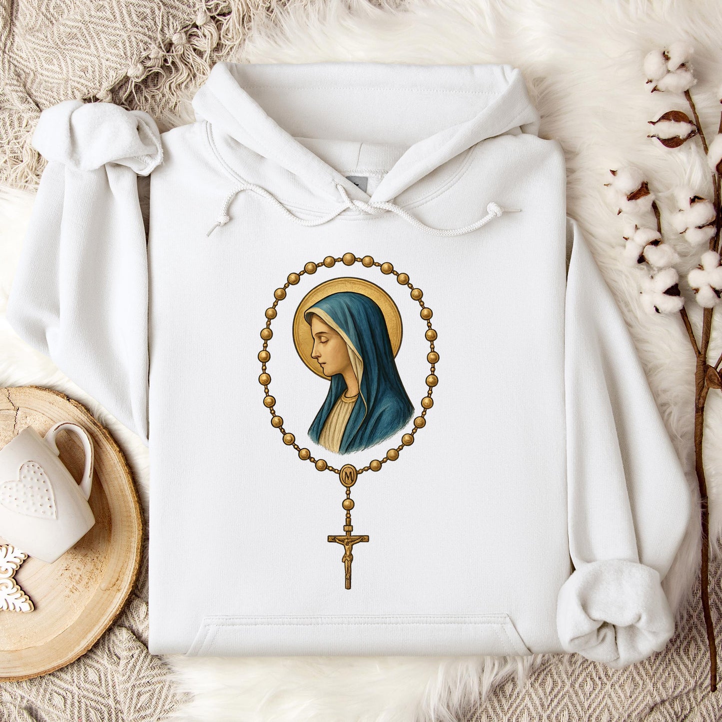 The Holy Virgin Mary 51 Hoodie