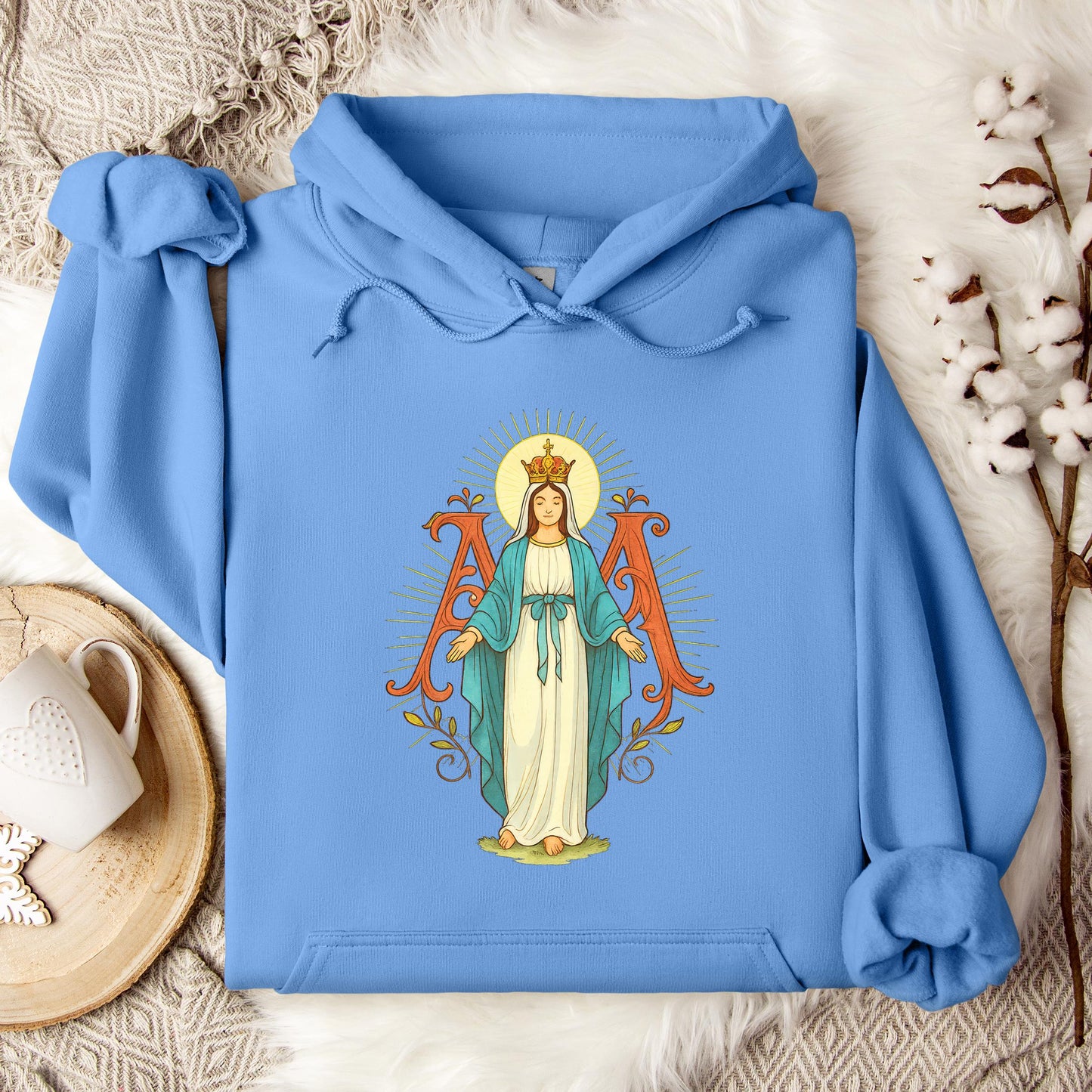 The Holy Virgin Mary 52 Hoodie