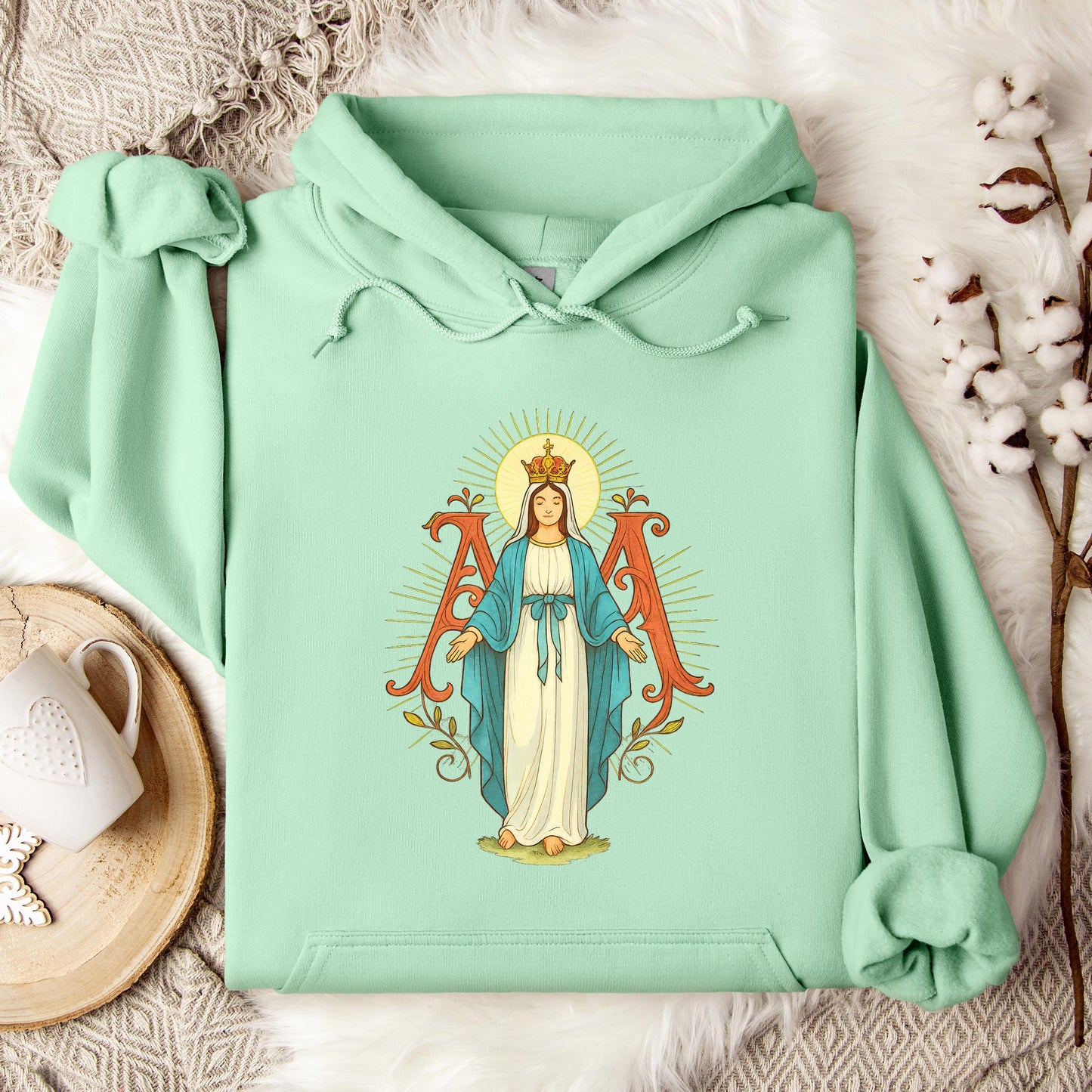 The Holy Virgin Mary 52 Hoodie