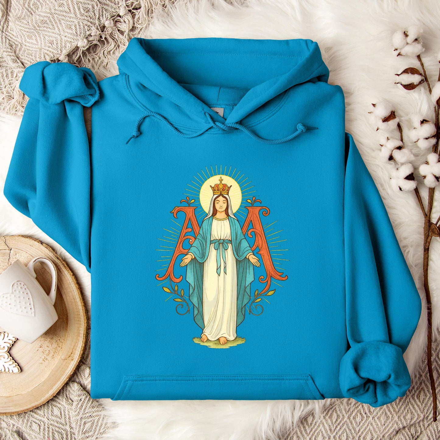 The Holy Virgin Mary 52 Hoodie