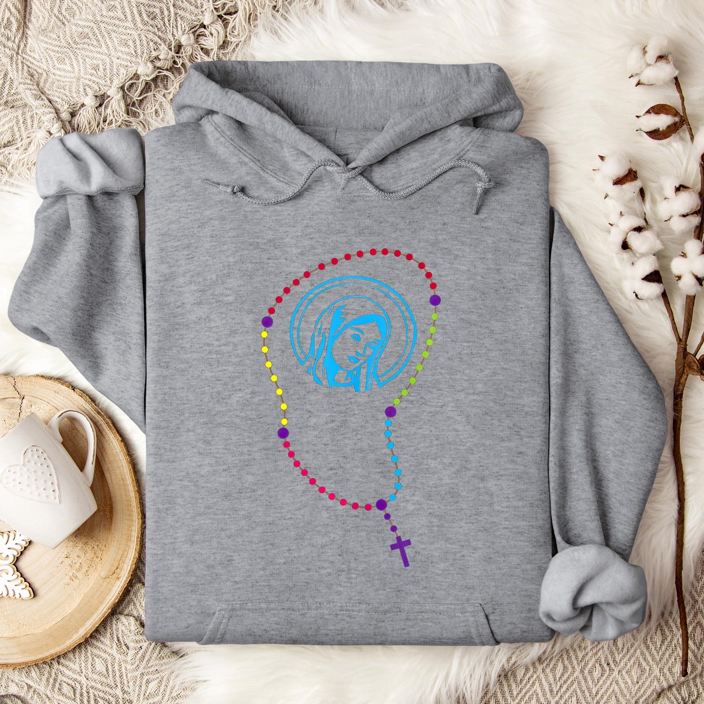 The Holy Virgin Mary 53 Hoodie