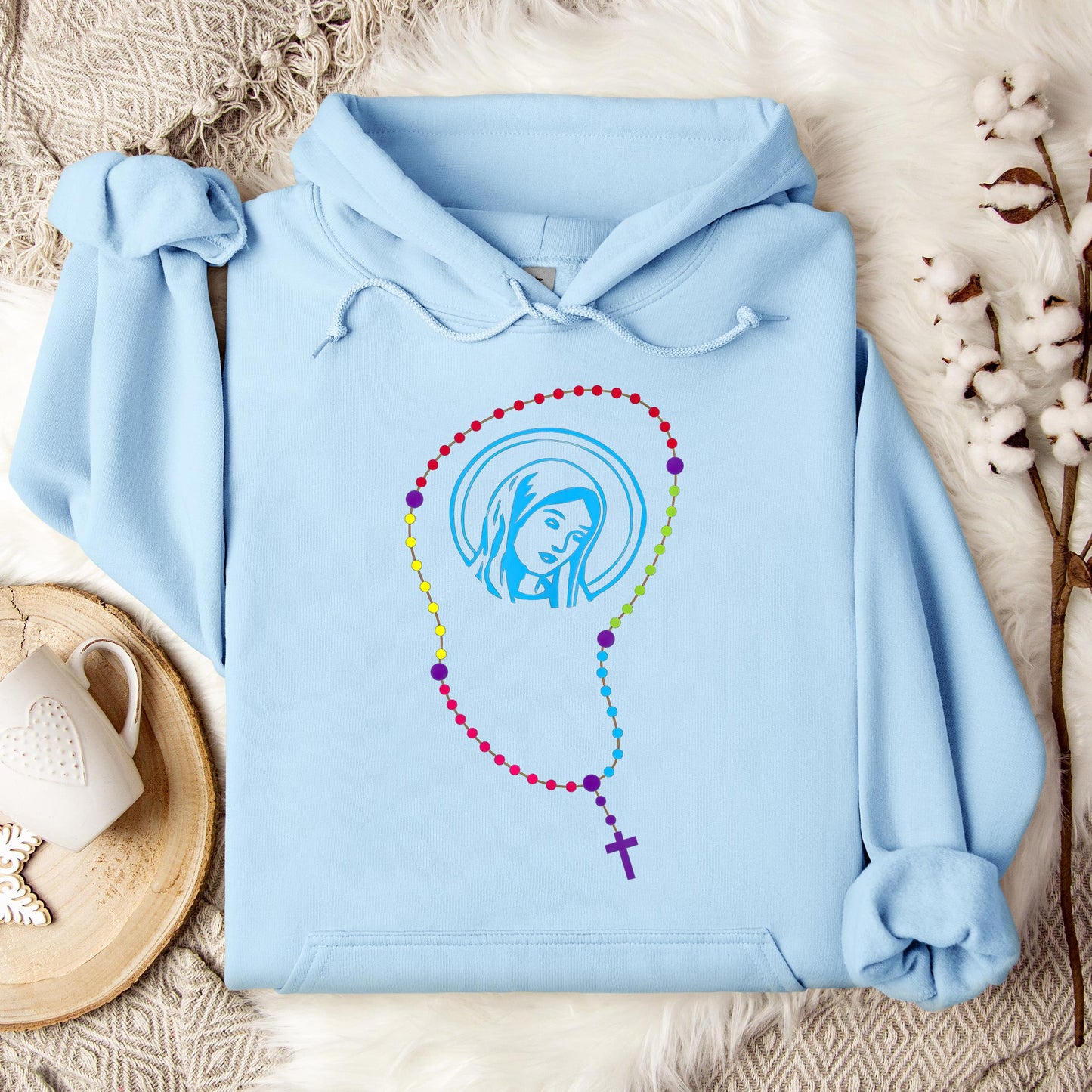The Holy Virgin Mary 53 Hoodie