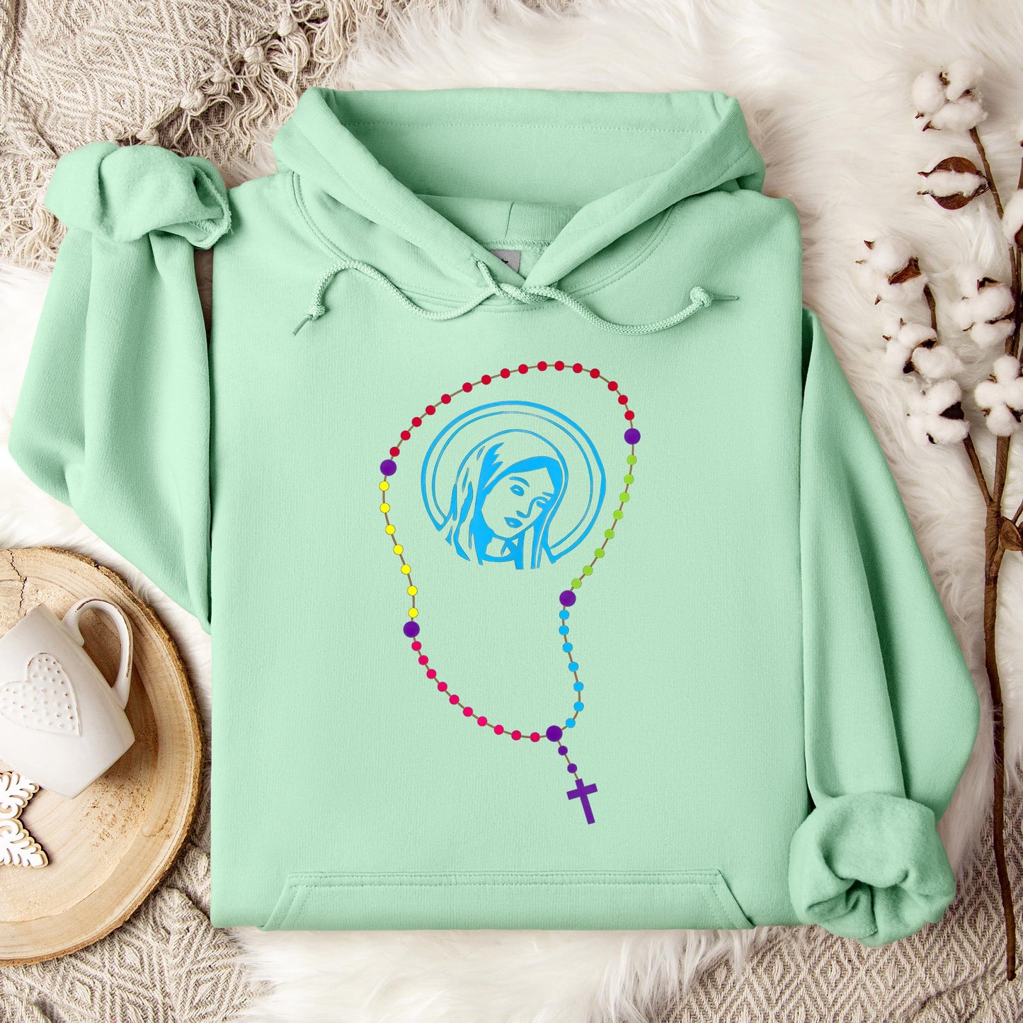 The Holy Virgin Mary 53 Hoodie