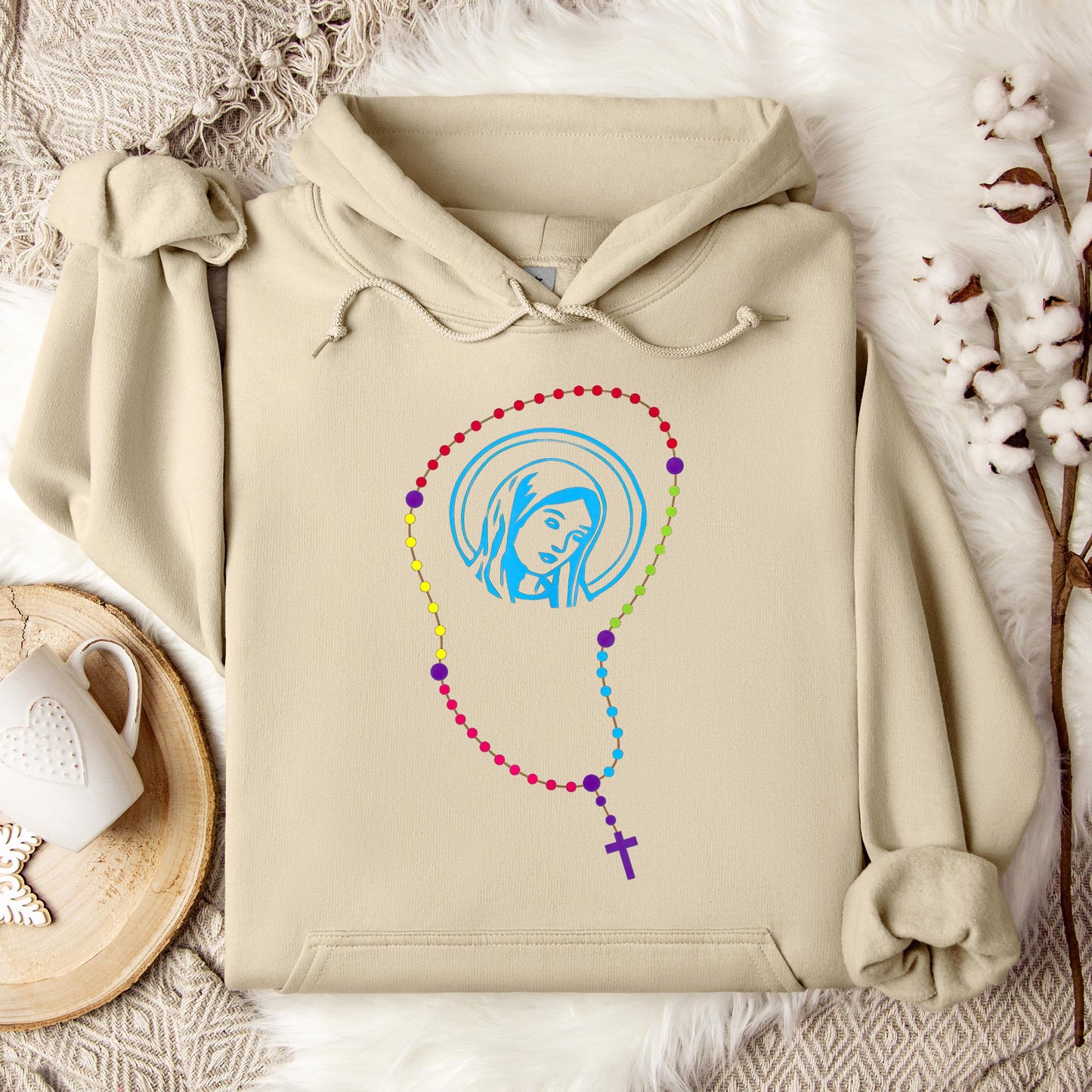 The Holy Virgin Mary 53 Hoodie