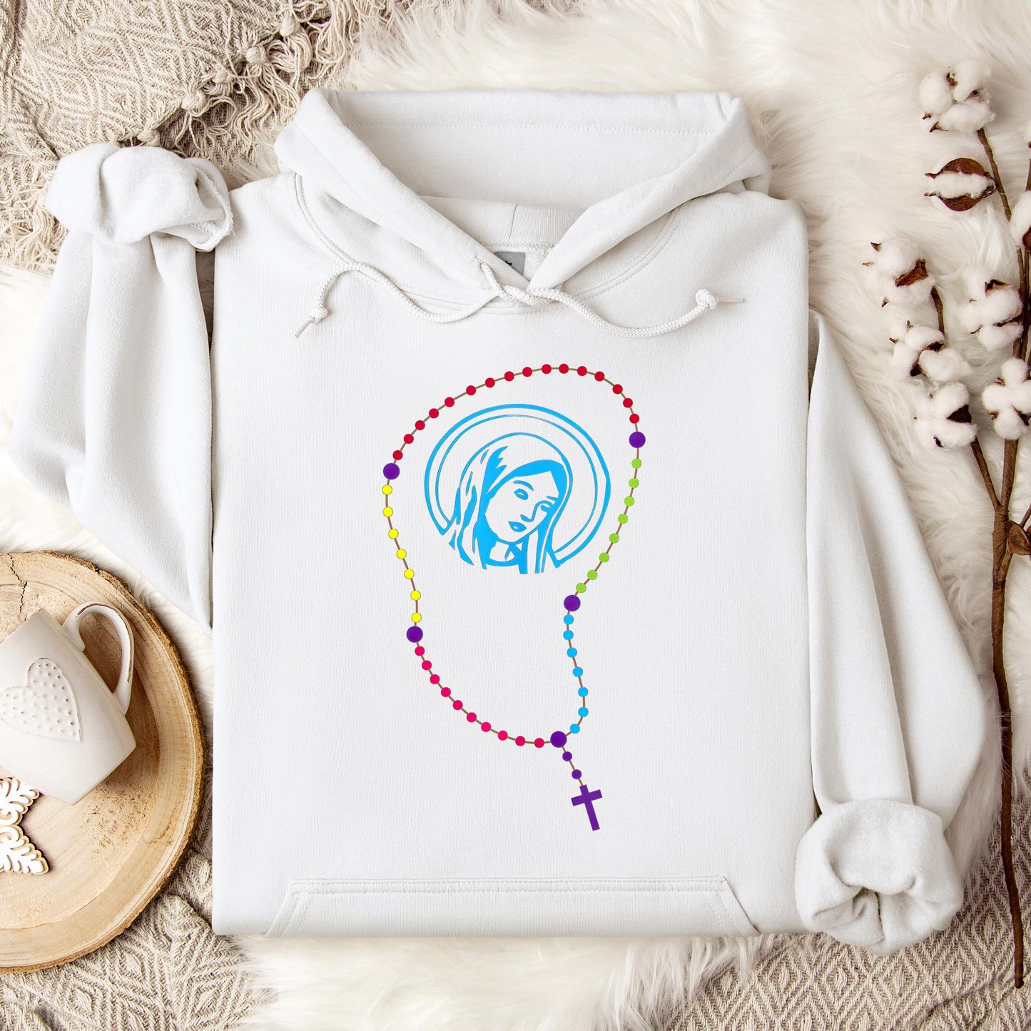 The Holy Virgin Mary 53 Hoodie