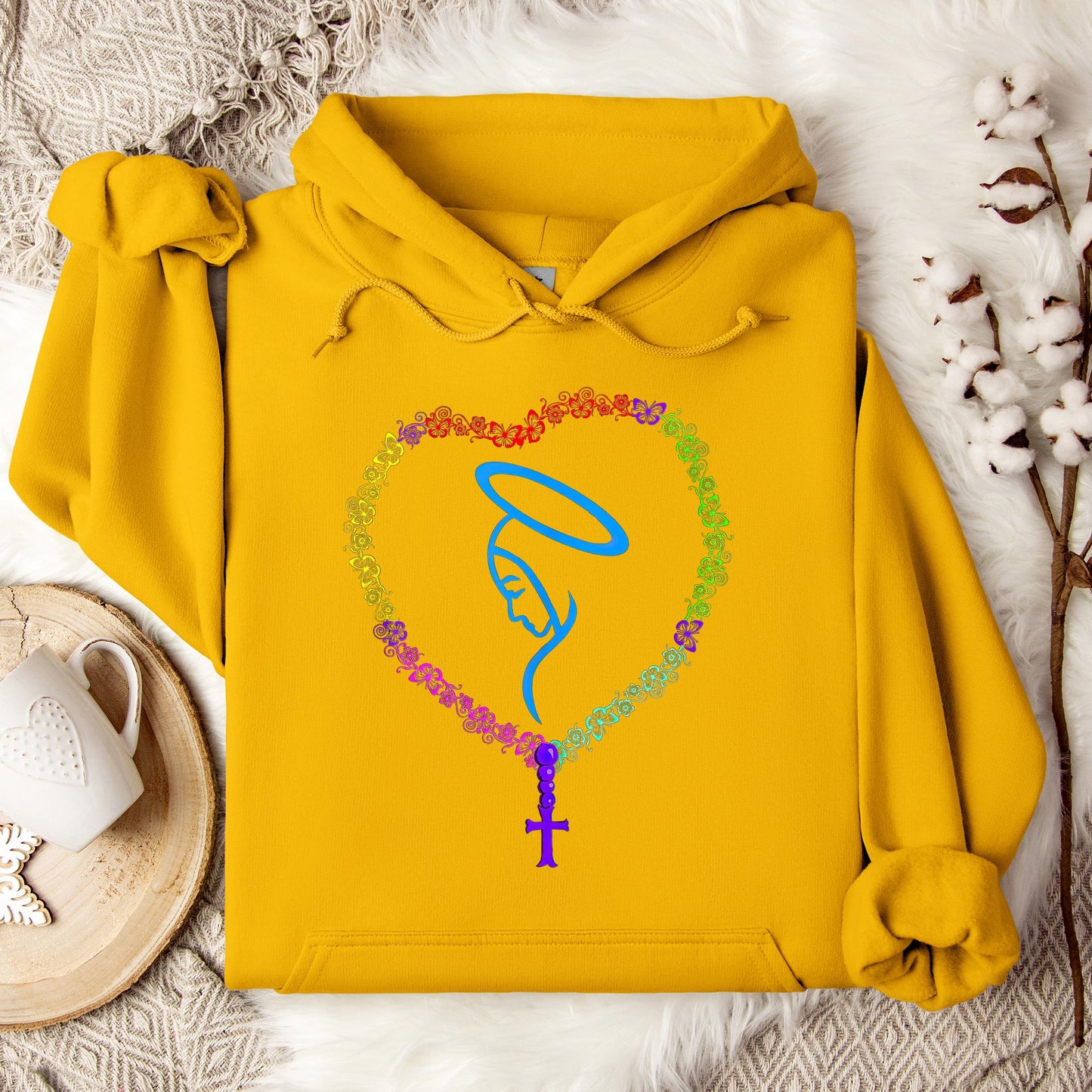 The Holy Virgin Mary 54 Hoodie