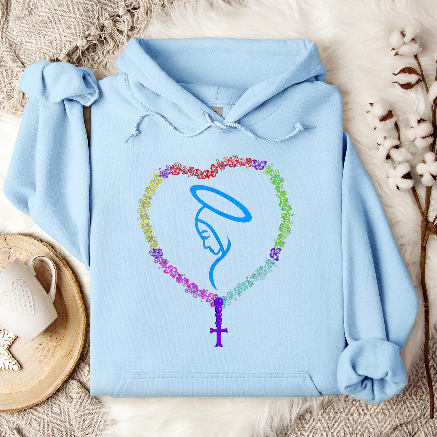 The Holy Virgin Mary 54 Hoodie